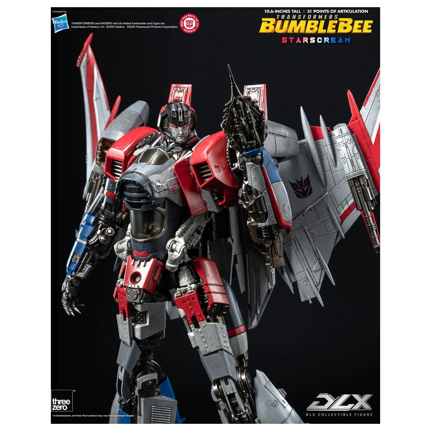 Transformers DLX akcijska figura Starscream Bumblebee 27 cm fotografija izdelka