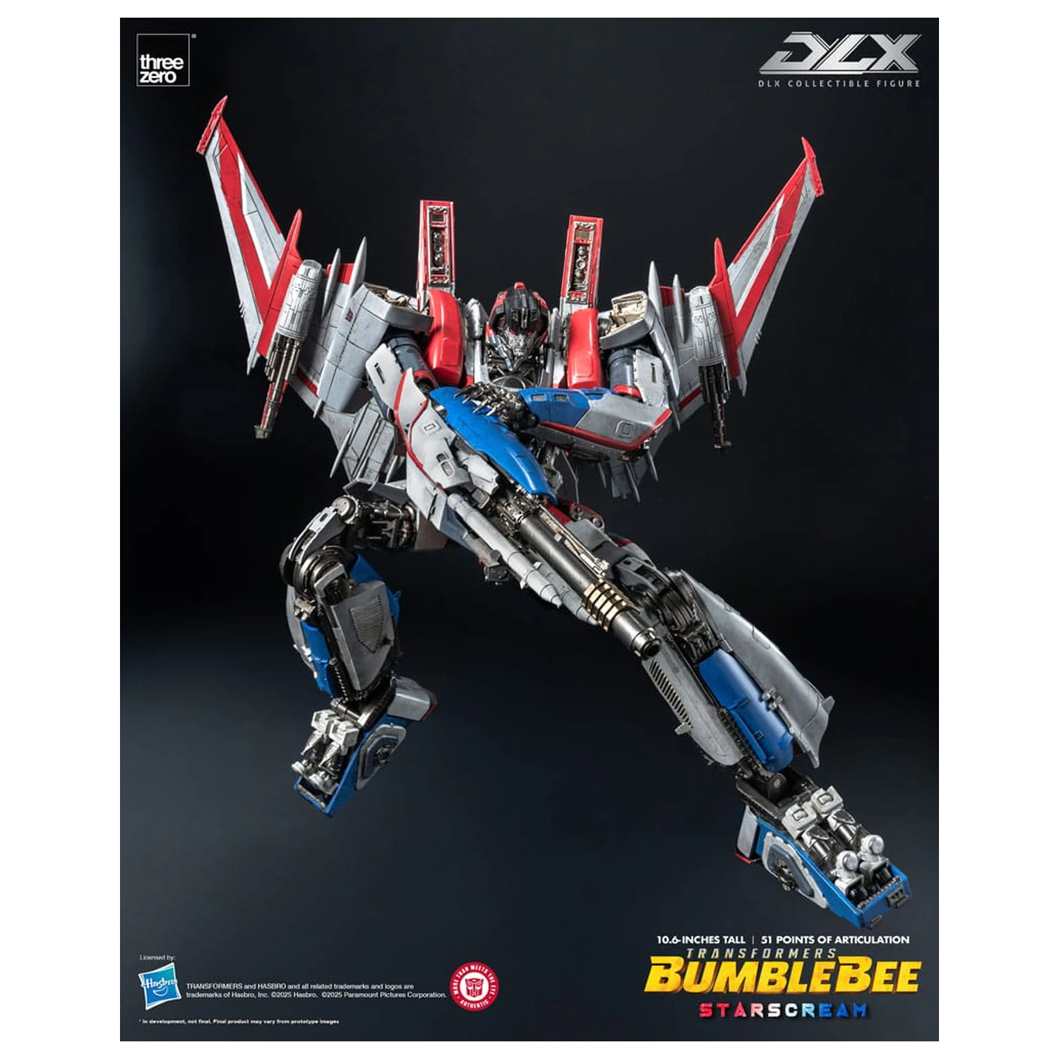 Transformers DLX akcijska figura Starscream Bumblebee 27 cm fotografija izdelka