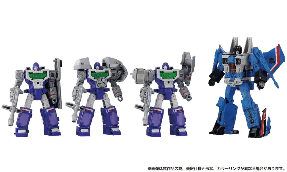 Transformers Dramatic Capture Series Akcijska figura set 4 kosi Decepticons Part 1 17 cm fotografija izdelka