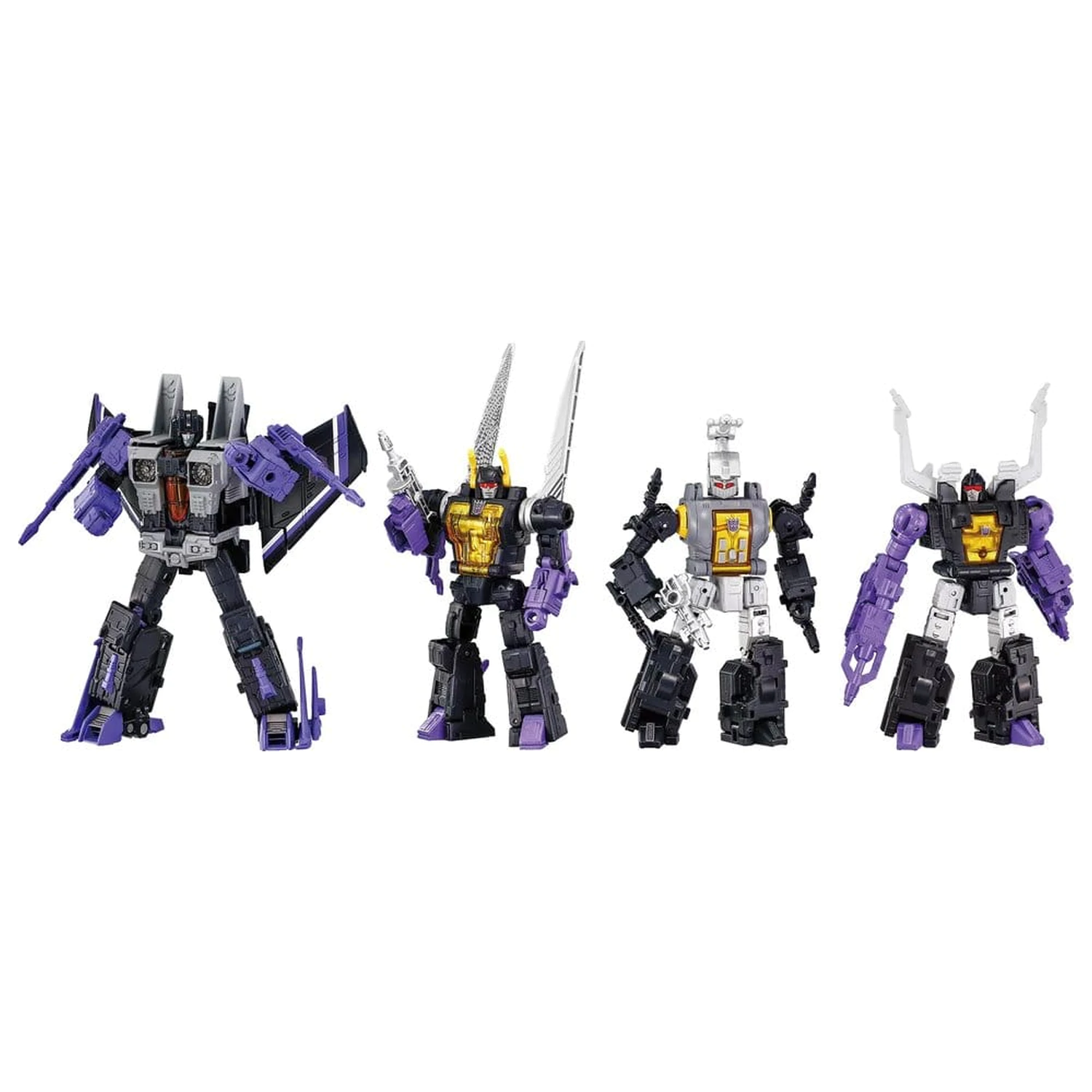 Transformers Dramatic Capture Series akcijska figura 4-paket Decepticons Part 2 fotografija izdelka