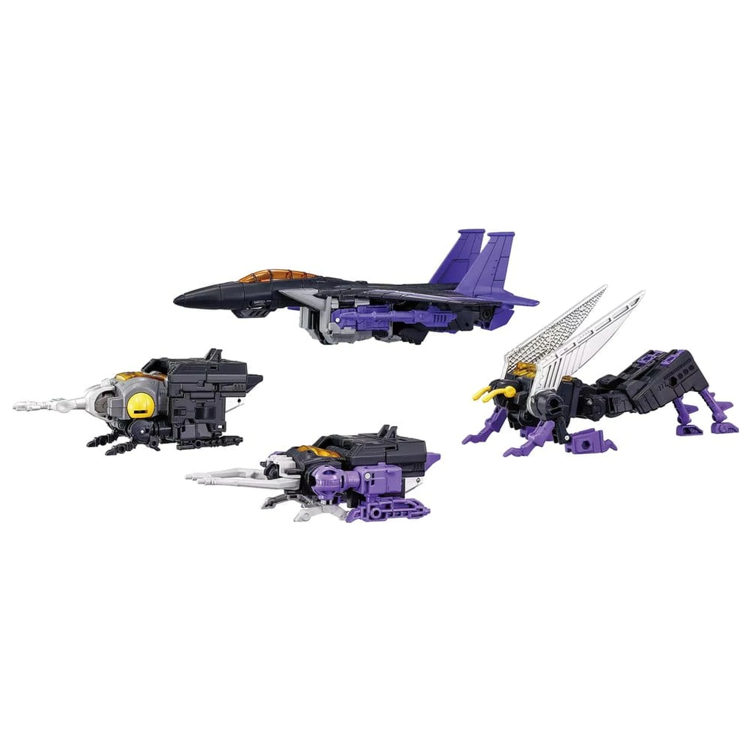 Transformers Dramatic Capture Series akcijska figura 4-paket Decepticons Part 2 fotografija izdelka