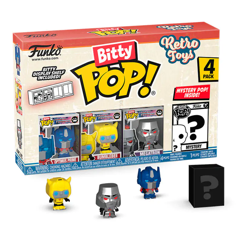 Transformers Bitty Funko POP! Vinilna figura - 4-Pack 2,5 cm fotografija izdelka