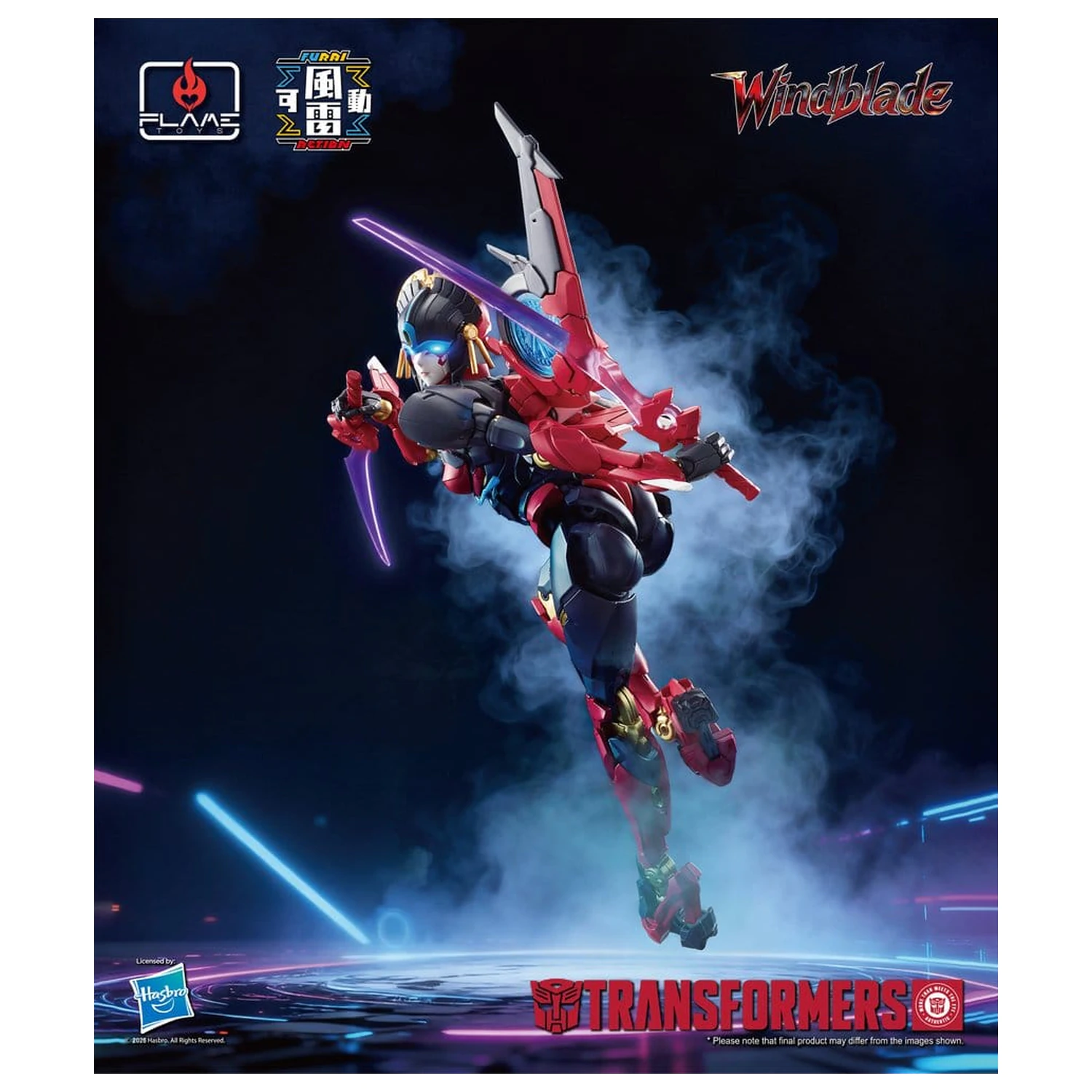 Transformers Furai Akcijska figura Windblade 16 cm fotografija izdelka