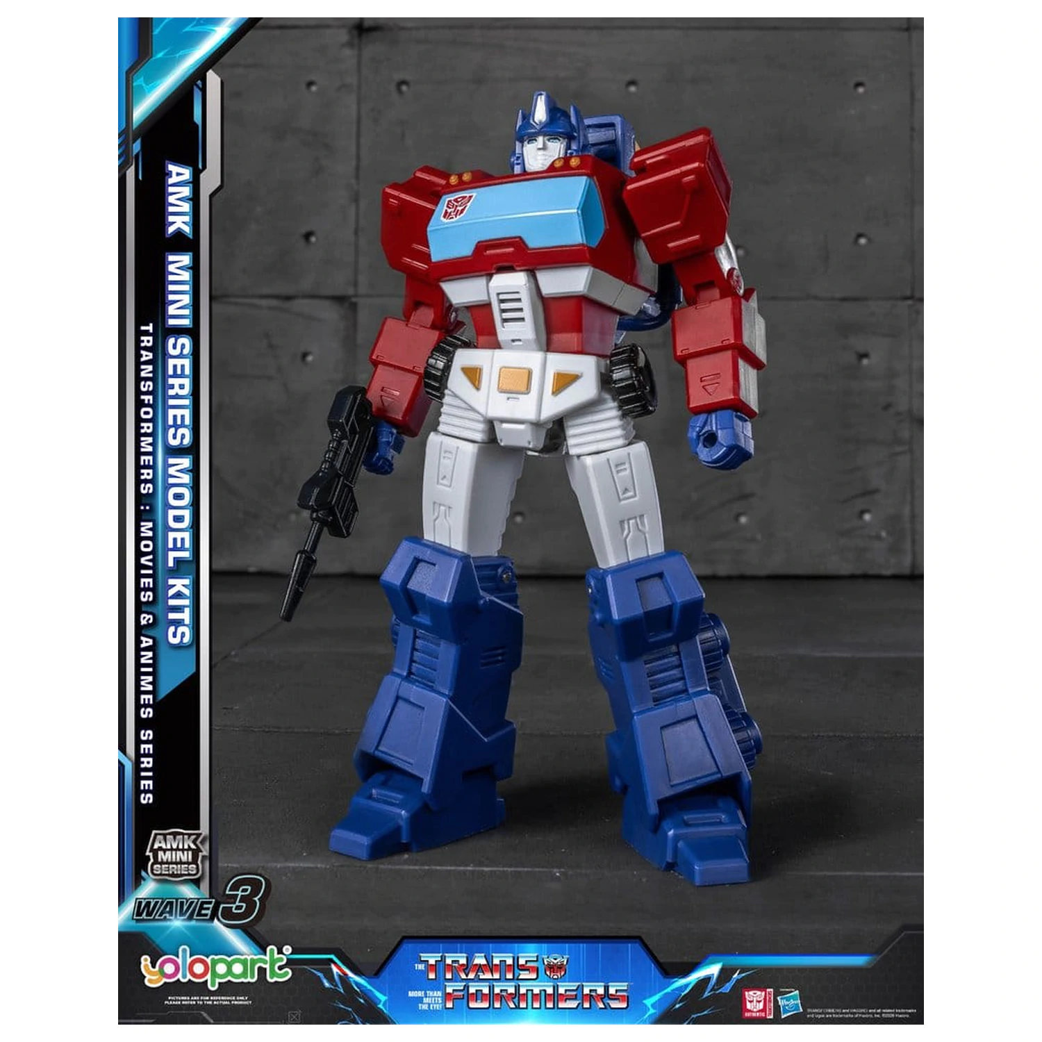Transformers Generation One AMK Mini Series Plastični Model Komplet Val 3 Orion Pax IDW 11 cm fotografija izdelka