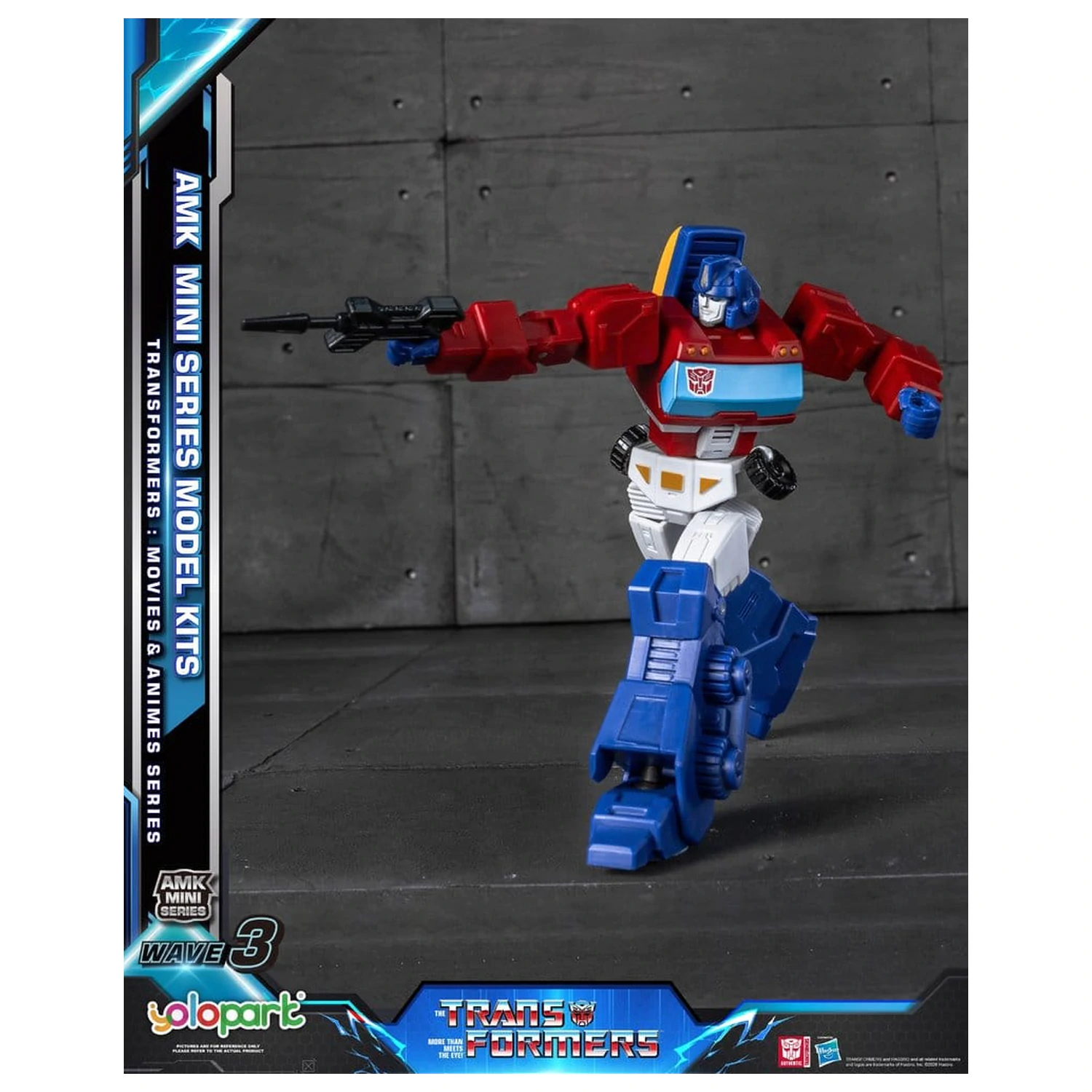 Transformers Generation One AMK Mini Series Plastični Model Komplet Val 3 Orion Pax IDW 11 cm fotografija izdelka