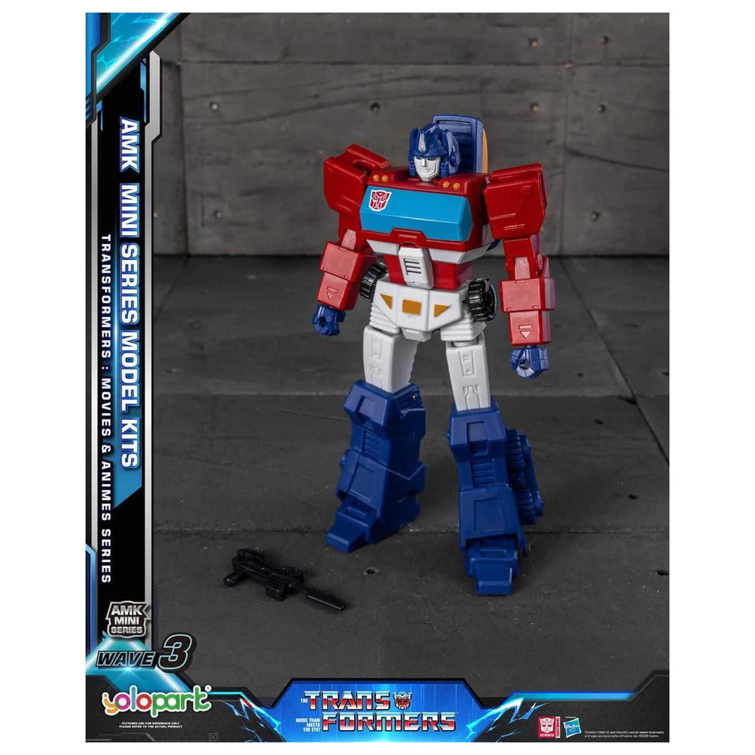 Transformers Generation One AMK Mini Series Plastični Model Komplet Val 3 Orion Pax IDW 11 cm fotografija izdelka