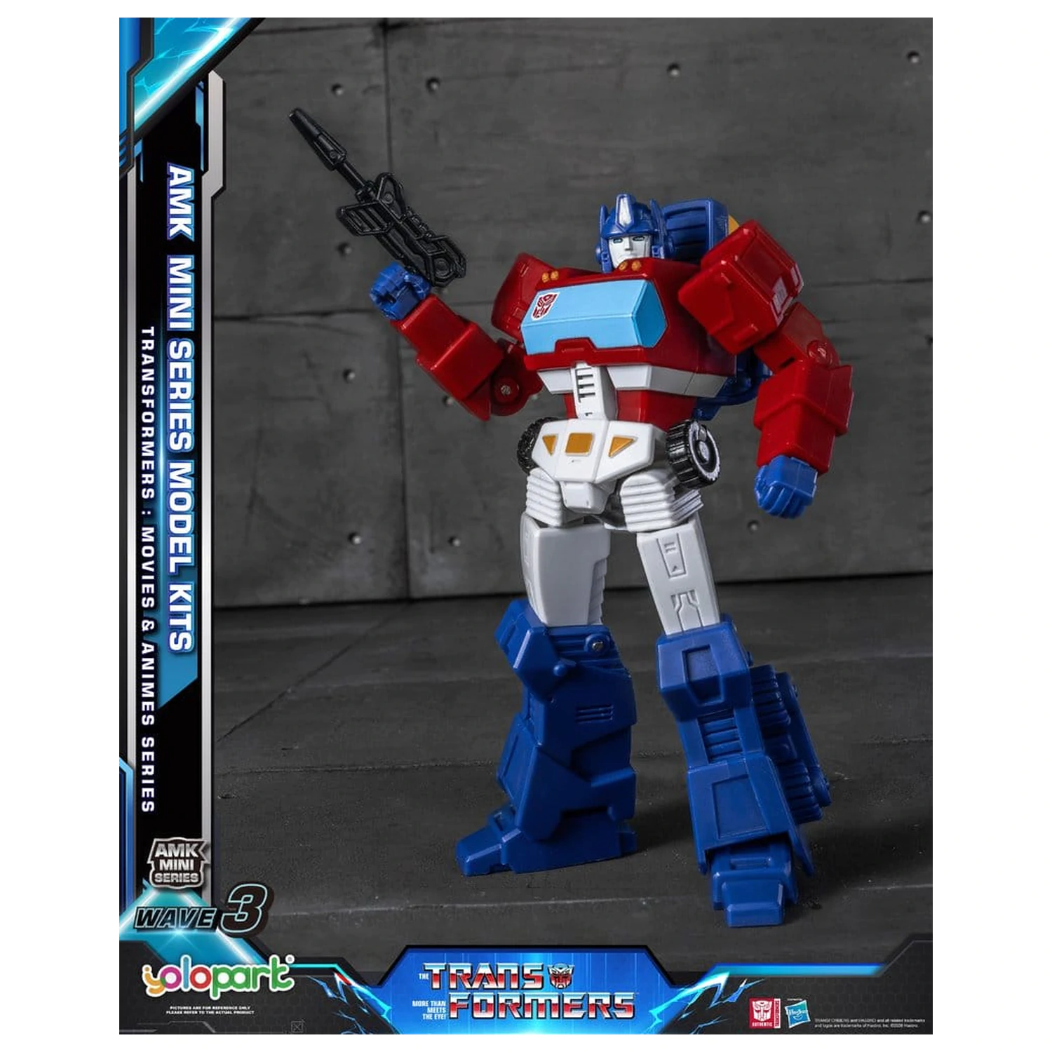 Transformers Generation One AMK Mini Series Plastični Model Komplet Val 3 Orion Pax IDW 11 cm fotografija izdelka