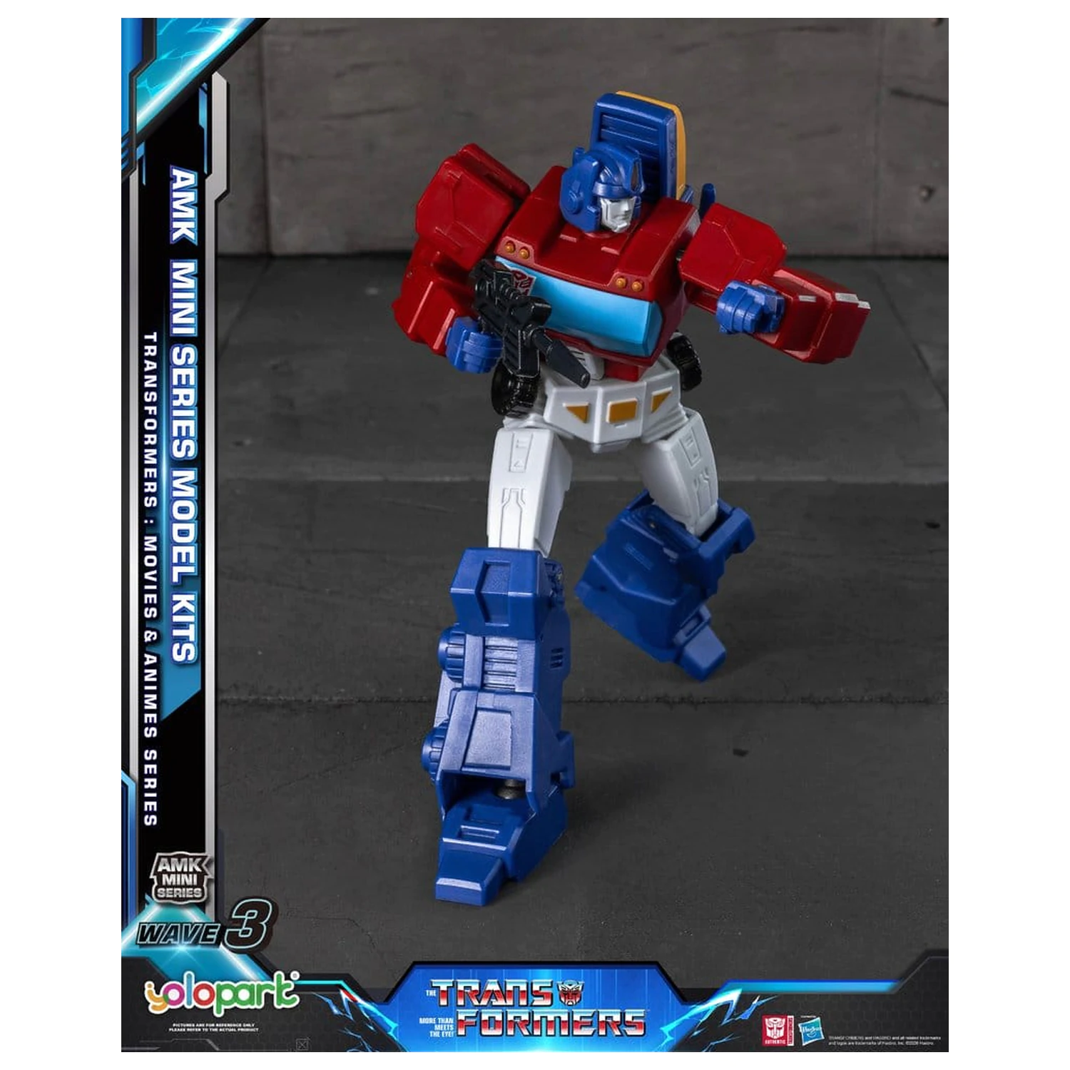 Transformers Generation One AMK Mini Series Plastični Model Komplet Val 3 Orion Pax IDW 11 cm fotografija izdelka