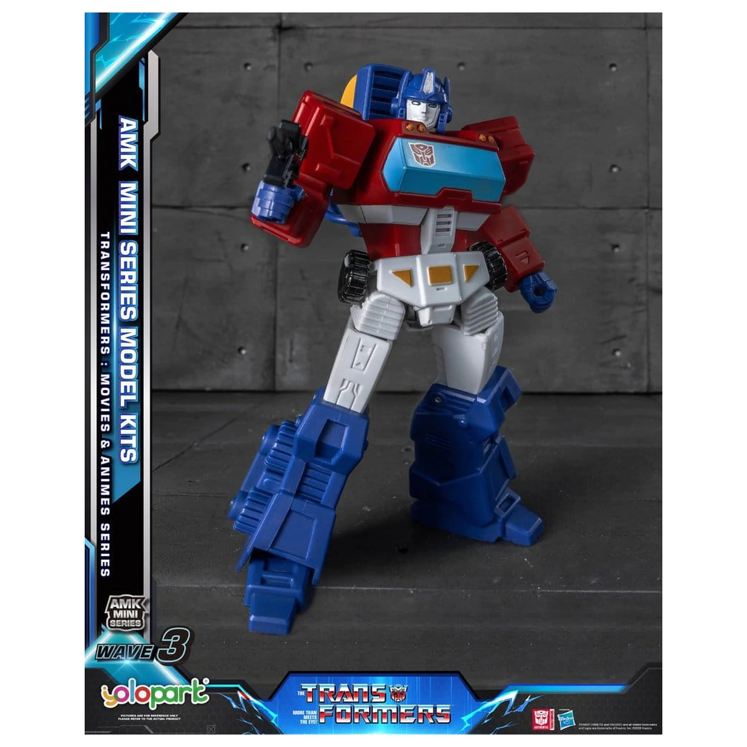 Transformers Generation One AMK Mini Series Plastični Model Komplet Val 3 Orion Pax IDW 11 cm fotografija izdelka