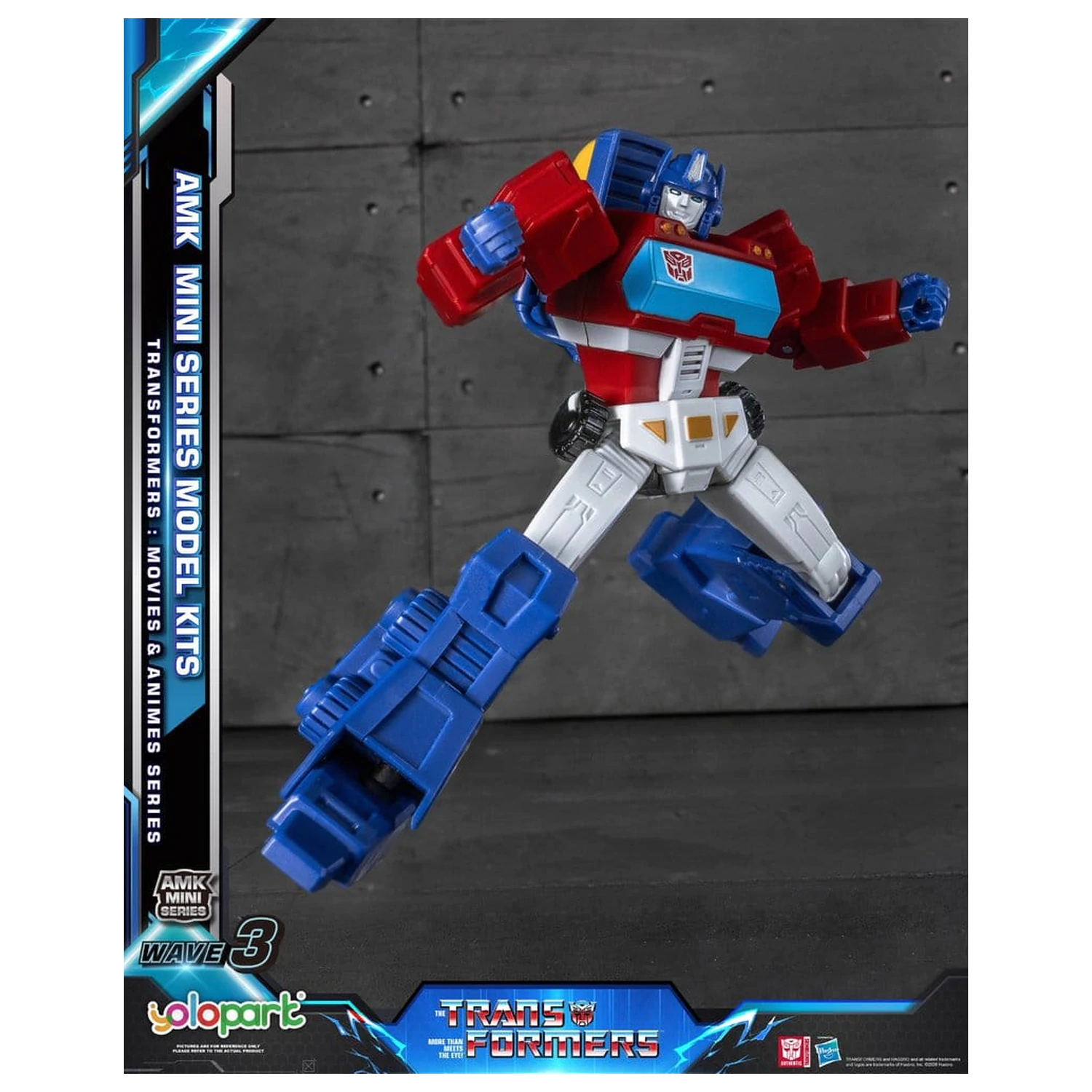 Transformers Generation One AMK Mini Series Plastični Model Komplet Val 3 Orion Pax IDW 11 cm fotografija izdelka