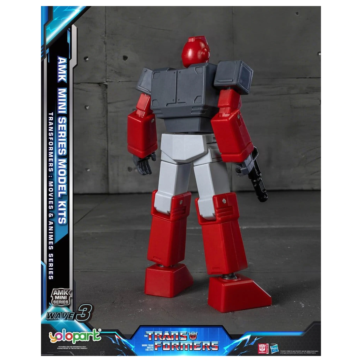 Transformers Generation One AMK Mini Series komplet plastičnih modelov Wave 3 Ironhide G1 11 cm fotografija izdelka