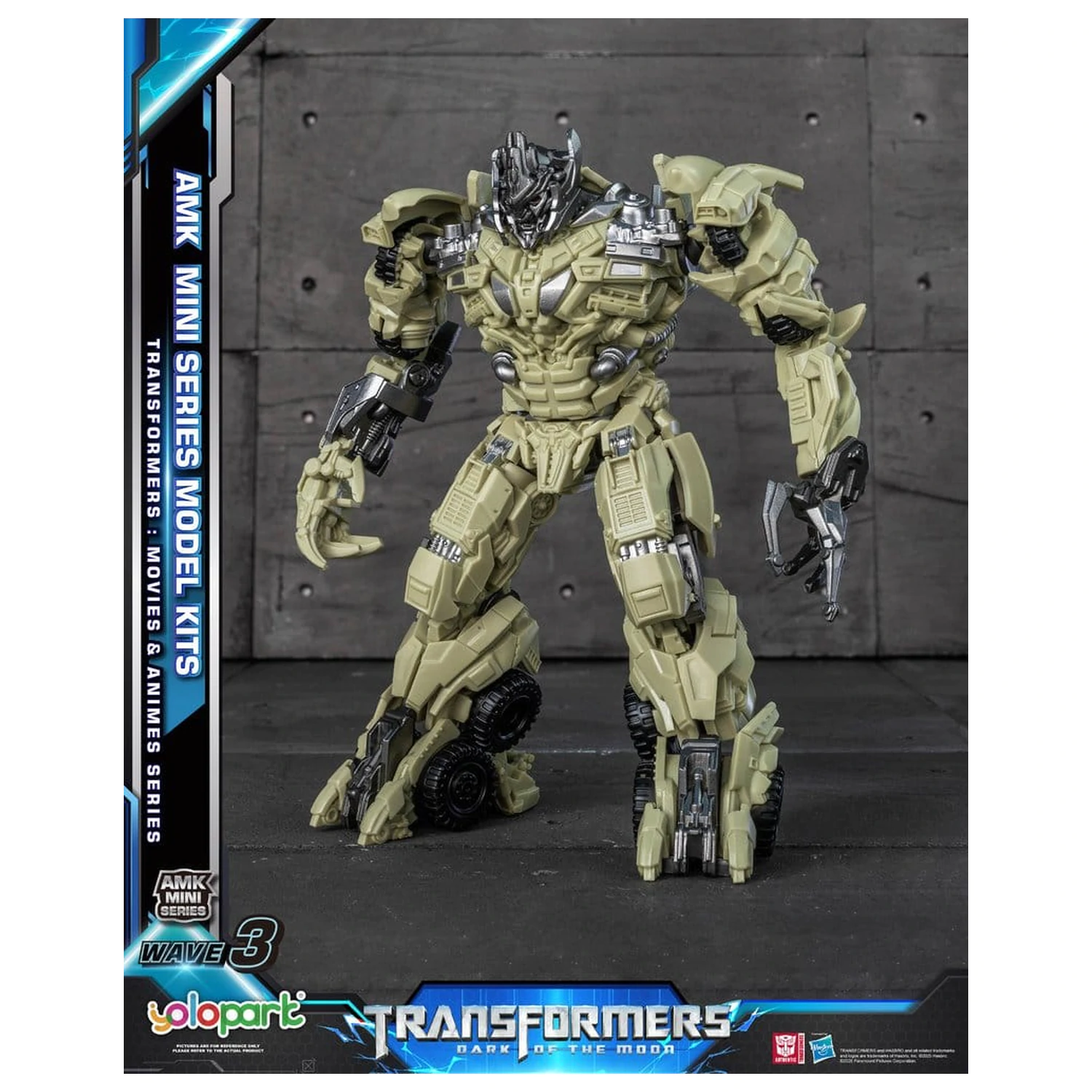 Transformers Generation One AMK Mini Series Plastic modelarski komplet Wave 3 Megatron TF 3 11 cm fotografija izdelka