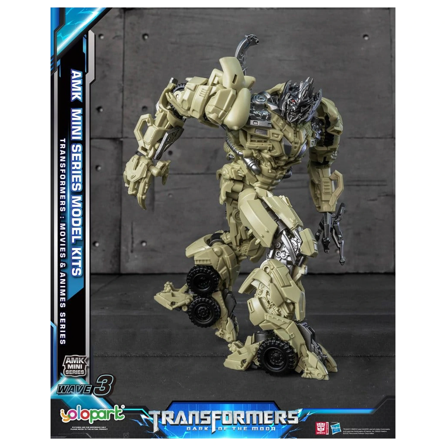 Transformers Generation One AMK Mini Series Plastic modelarski komplet Wave 3 Megatron TF 3 11 cm fotografija izdelka