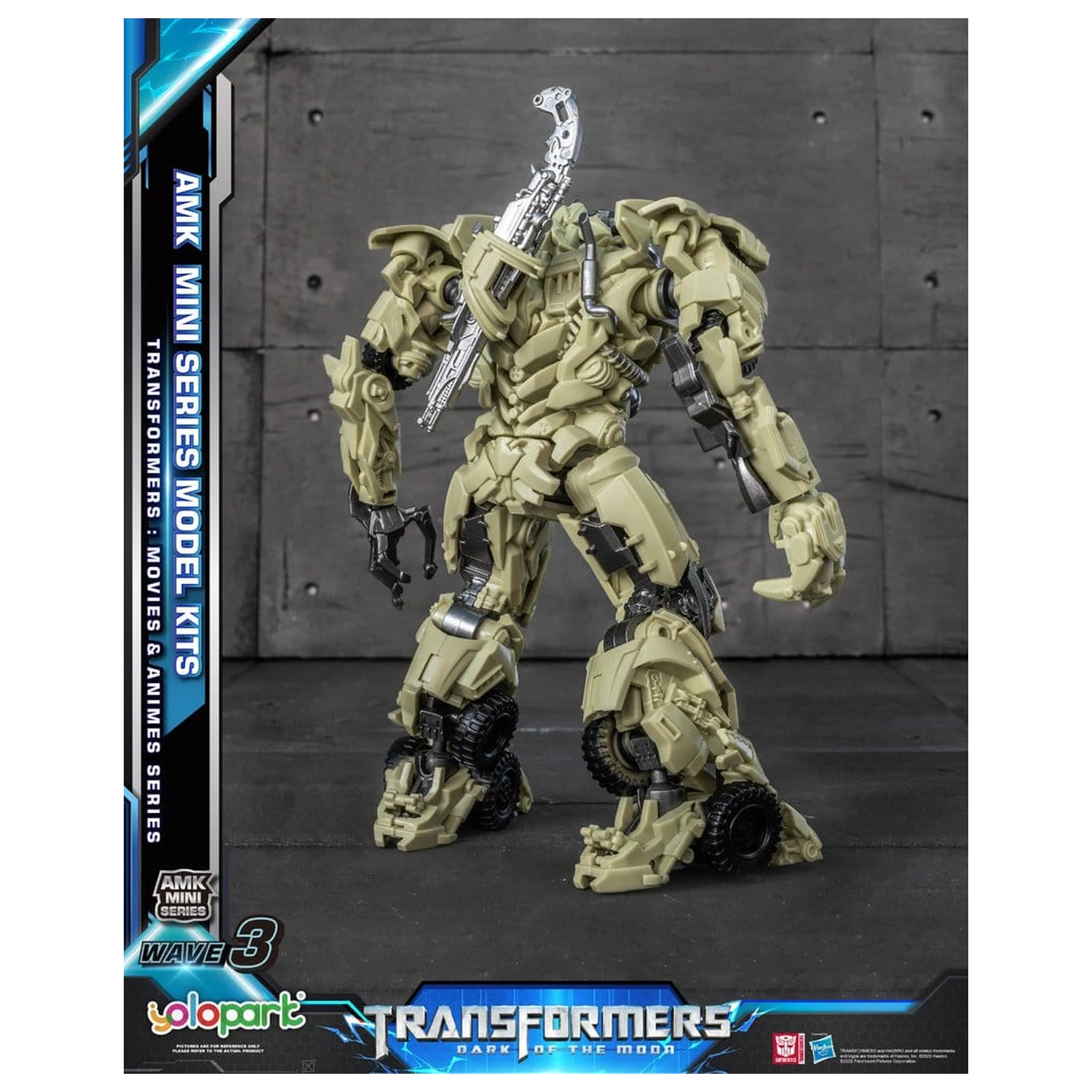 Transformers Generation One AMK Mini Series Plastic modelarski komplet Wave 3 Megatron TF 3 11 cm fotografija izdelka