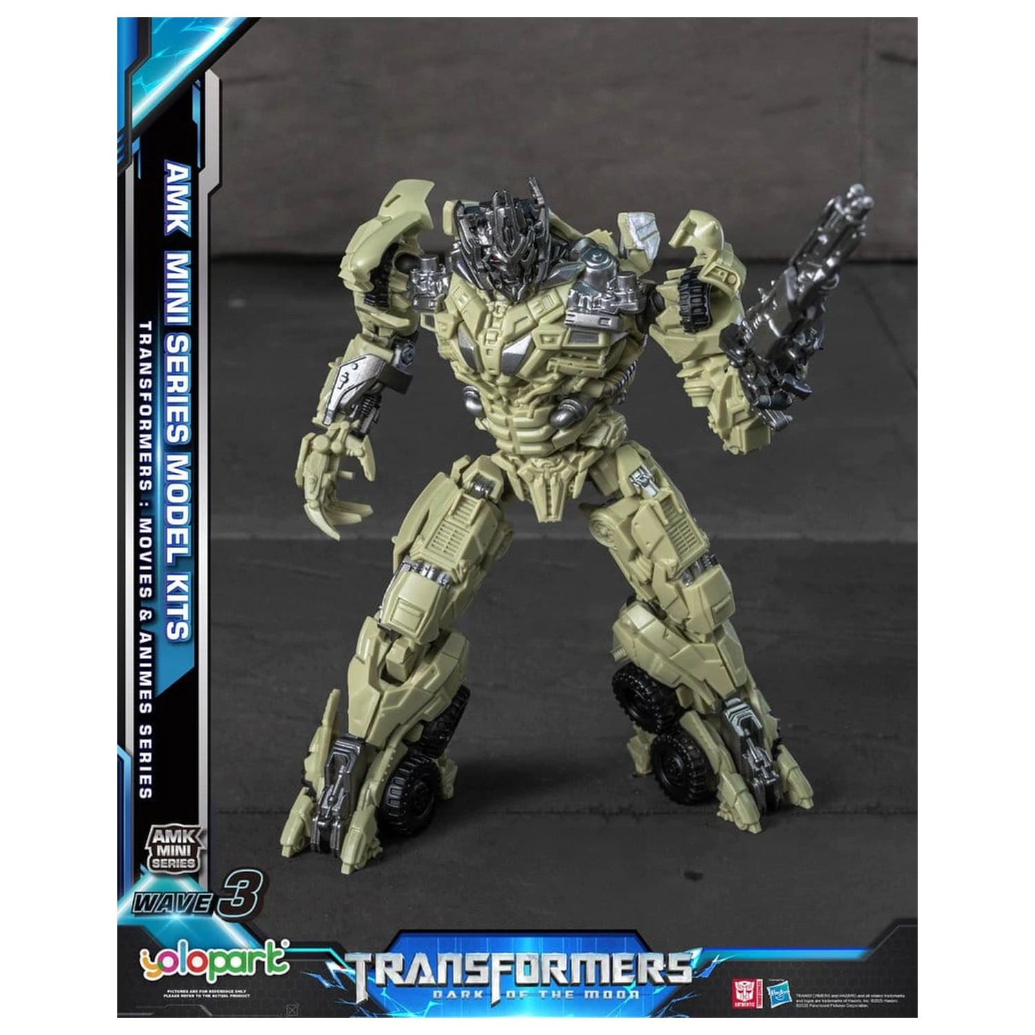 Transformers Generation One AMK Mini Series Plastic modelarski komplet Wave 3 Megatron TF 3 11 cm fotografija izdelka