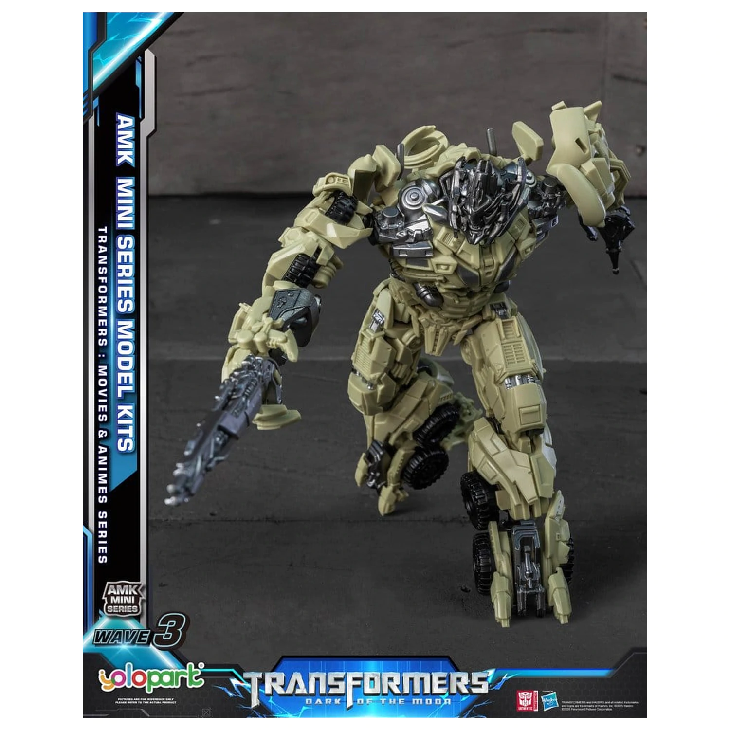 Transformers Generation One AMK Mini Series Plastic modelarski komplet Wave 3 Megatron TF 3 11 cm fotografija izdelka