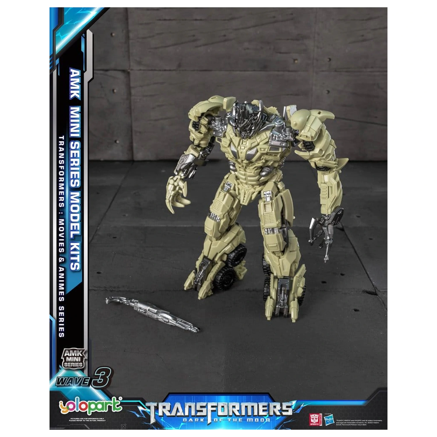 Transformers Generation One AMK Mini Series Plastic modelarski komplet Wave 3 Megatron TF 3 11 cm fotografija izdelka