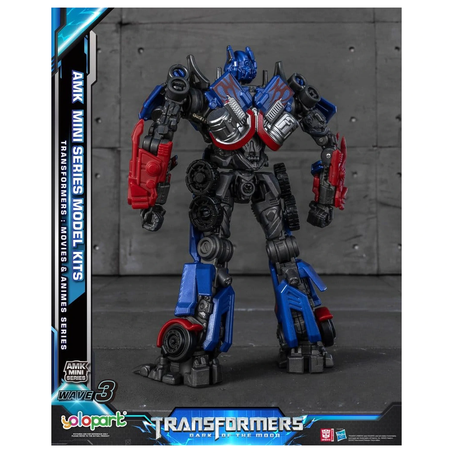 Transformers Generation One AMK Mini Series Plastic Model Kit Val 3 Optimus Prime TF 3 11 cm fotografija izdelka
