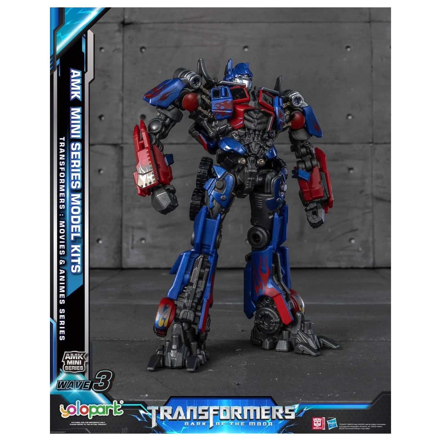 Transformers Generation One AMK Mini Series Plastic Model Kit Val 3 Optimus Prime TF 3 11 cm fotografija izdelka