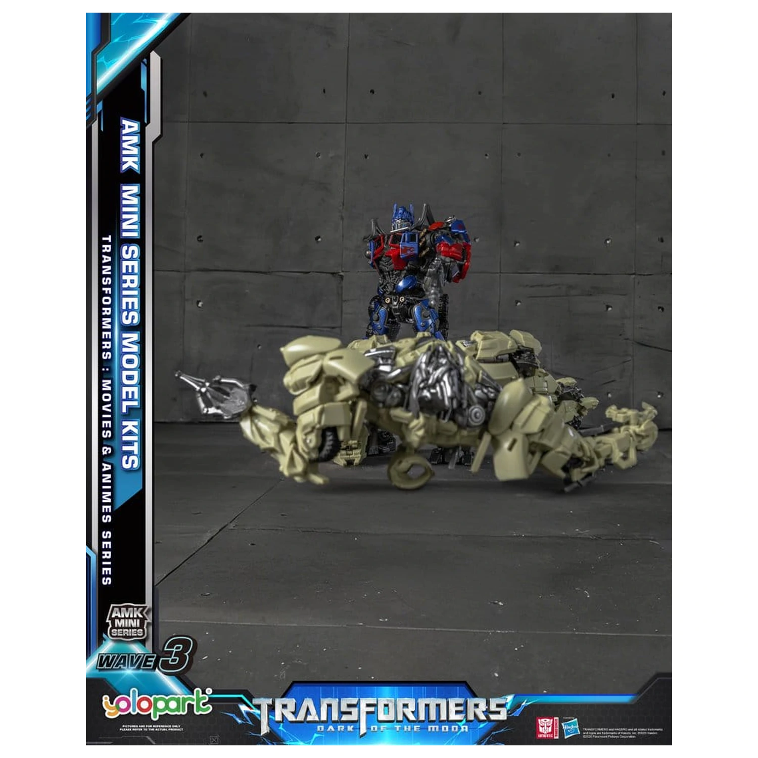 Transformers Generation One AMK Mini Series Plastic Model Kit Val 3 Optimus Prime TF 3 11 cm fotografija izdelka