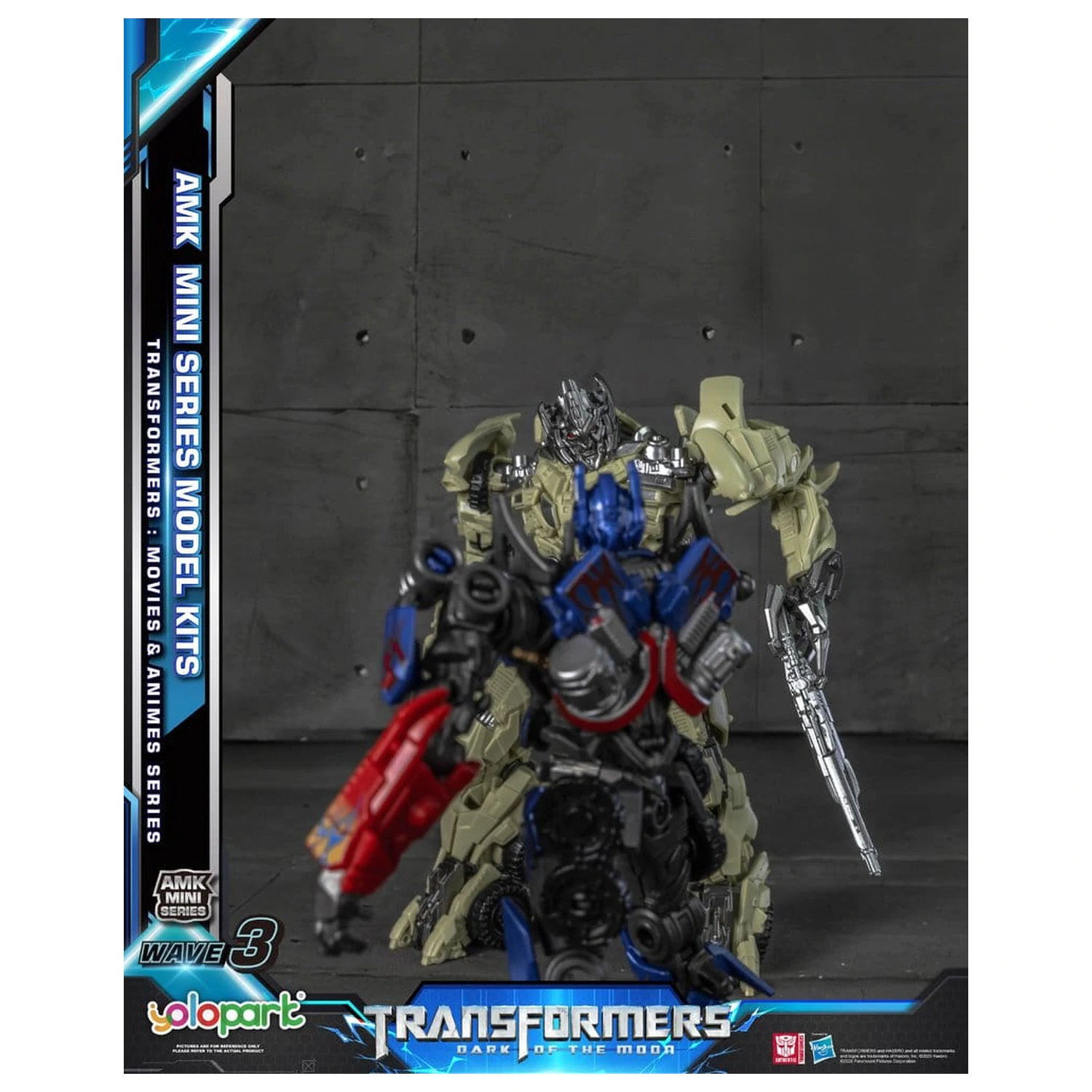 Transformers Generation One AMK Mini Series Plastic Model Kit Val 3 Optimus Prime TF 3 11 cm fotografija izdelka