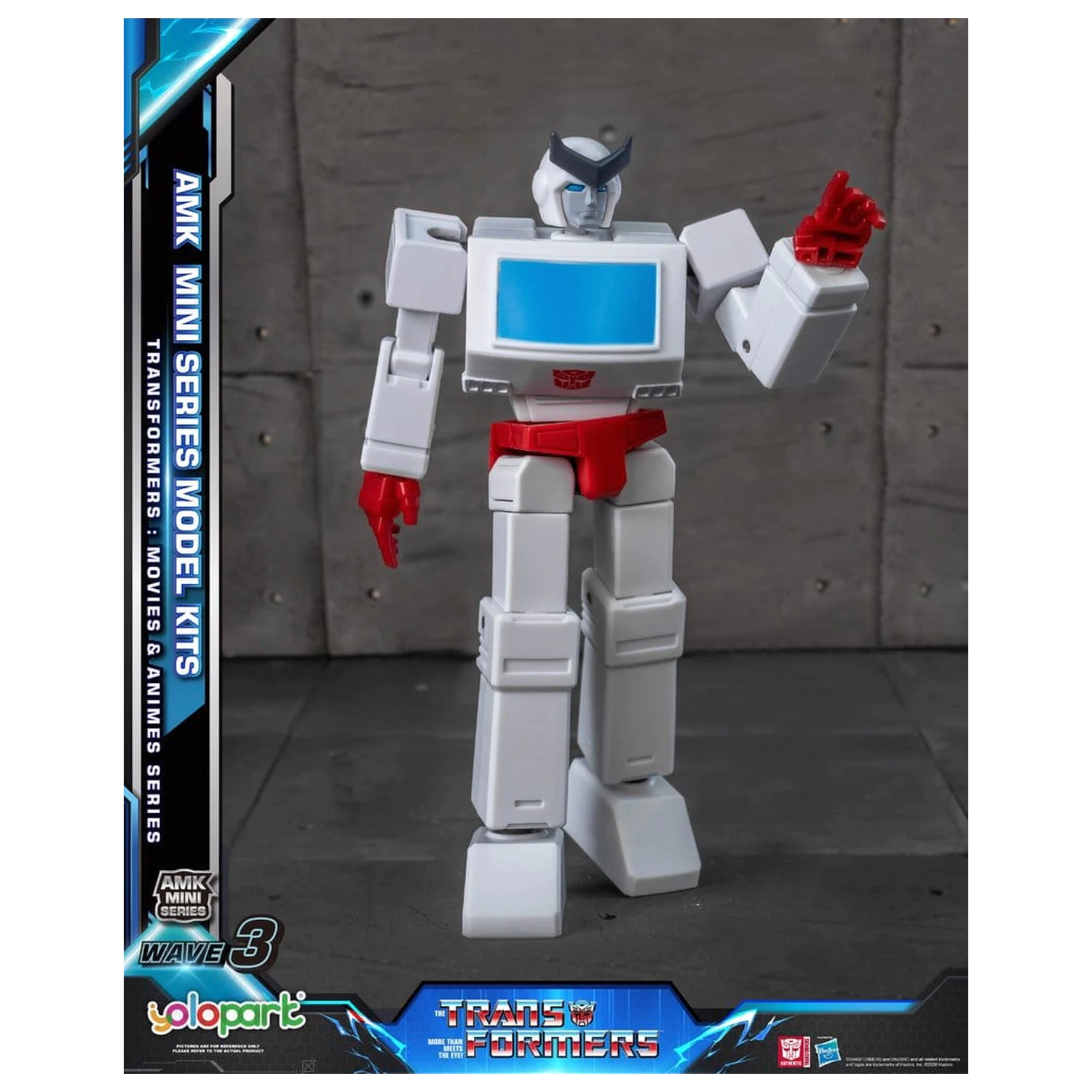 Transformers Generation One AMK Mini Series Komplet plastičnega modela Val 3 Ratchet G1 11 cm fotografija izdelka