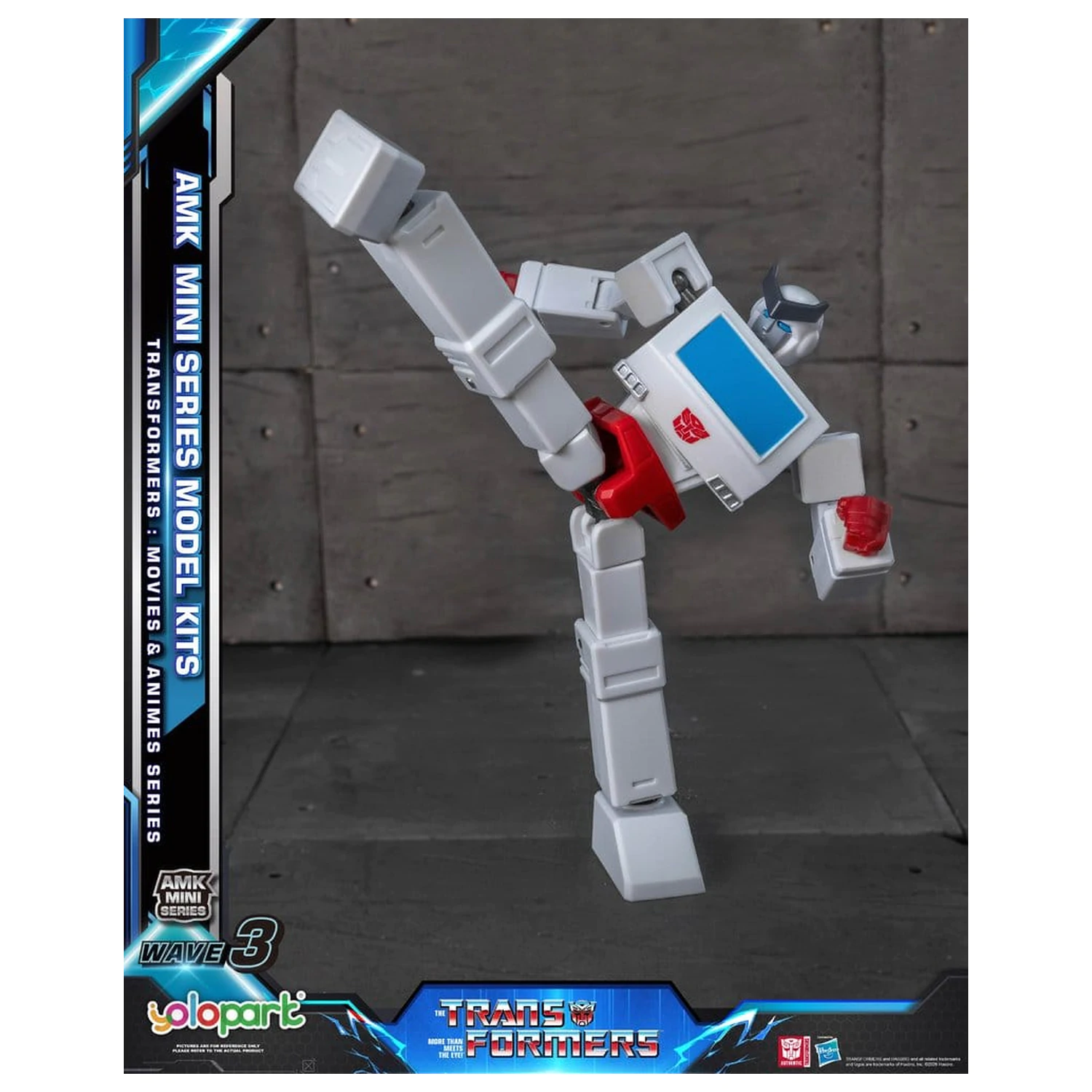 Transformers Generation One AMK Mini Series Komplet plastičnega modela Val 3 Ratchet G1 11 cm fotografija izdelka