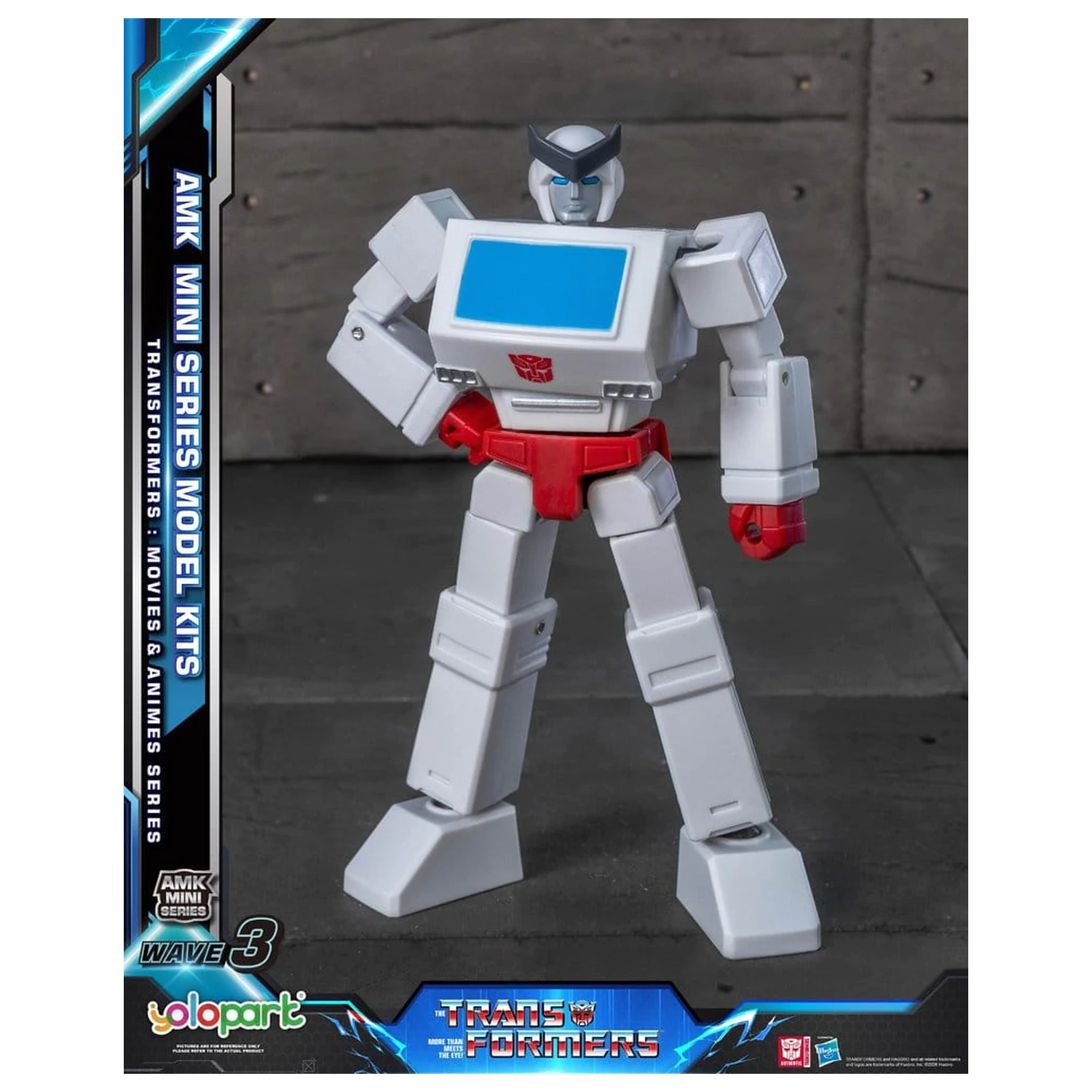 Transformers Generation One AMK Mini Series Komplet plastičnega modela Val 3 Ratchet G1 11 cm fotografija izdelka