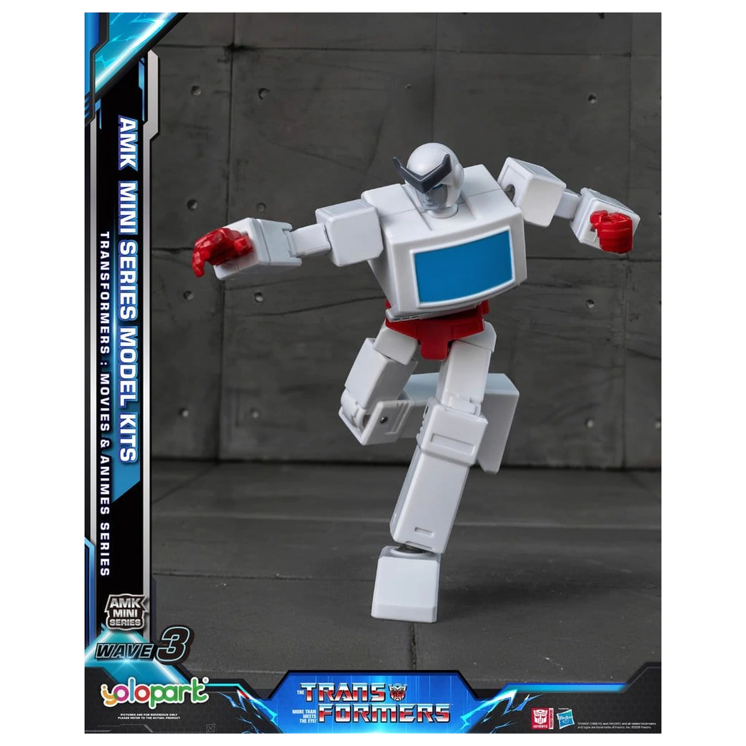 Transformers Generation One AMK Mini Series Komplet plastičnega modela Val 3 Ratchet G1 11 cm fotografija izdelka