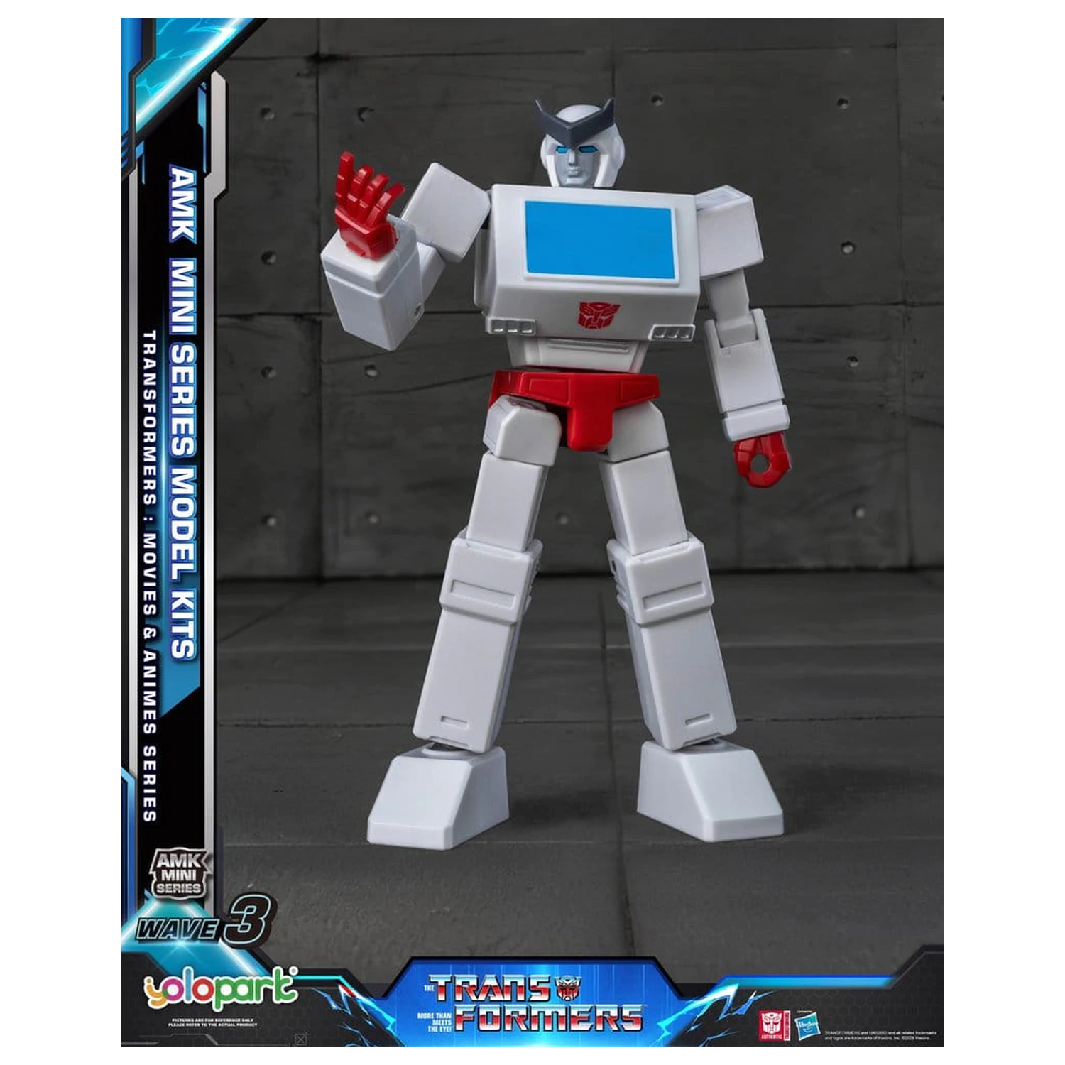 Transformers Generation One AMK Mini Series Komplet plastičnega modela Val 3 Ratchet G1 11 cm fotografija izdelka