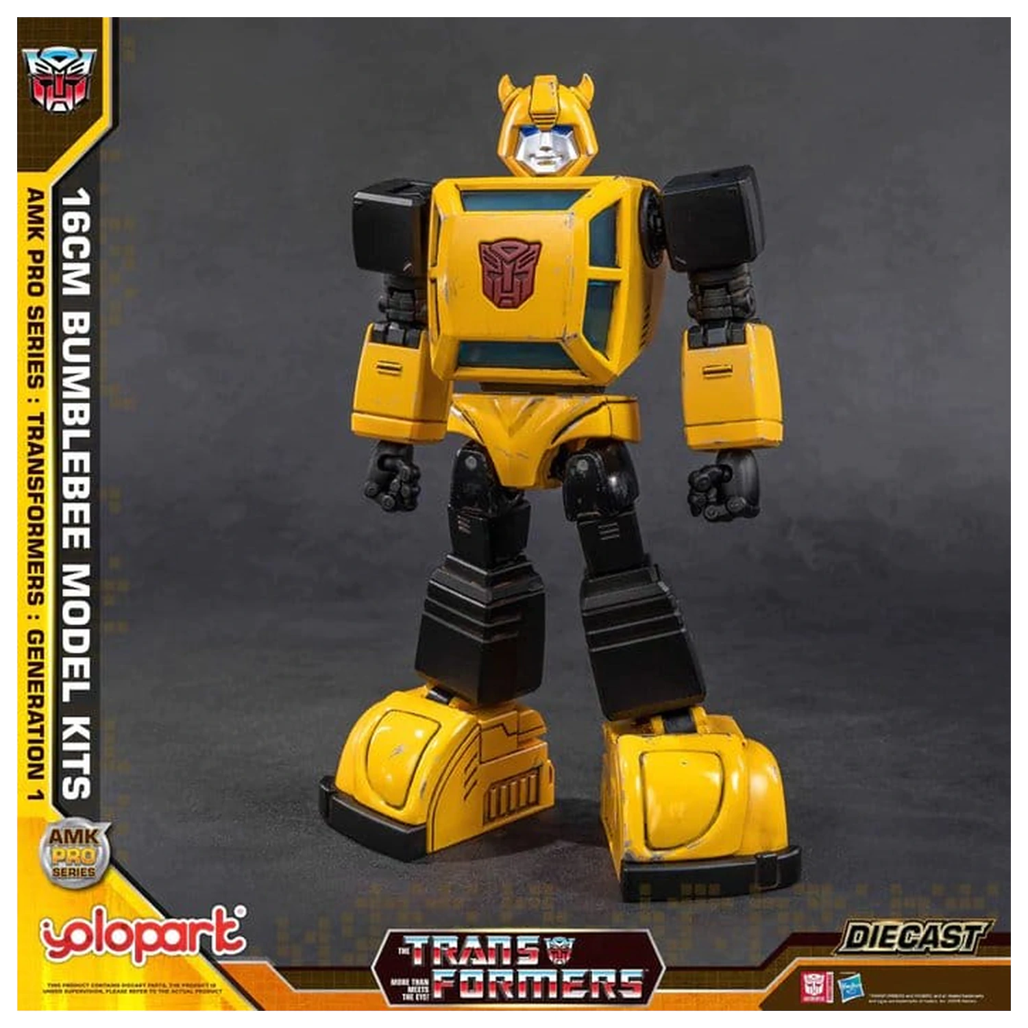 Transformers: Generation One AMK PRO Series komplet za sestavljanje plastičnega modela Bumblebee 16 cm fotografija izdelka