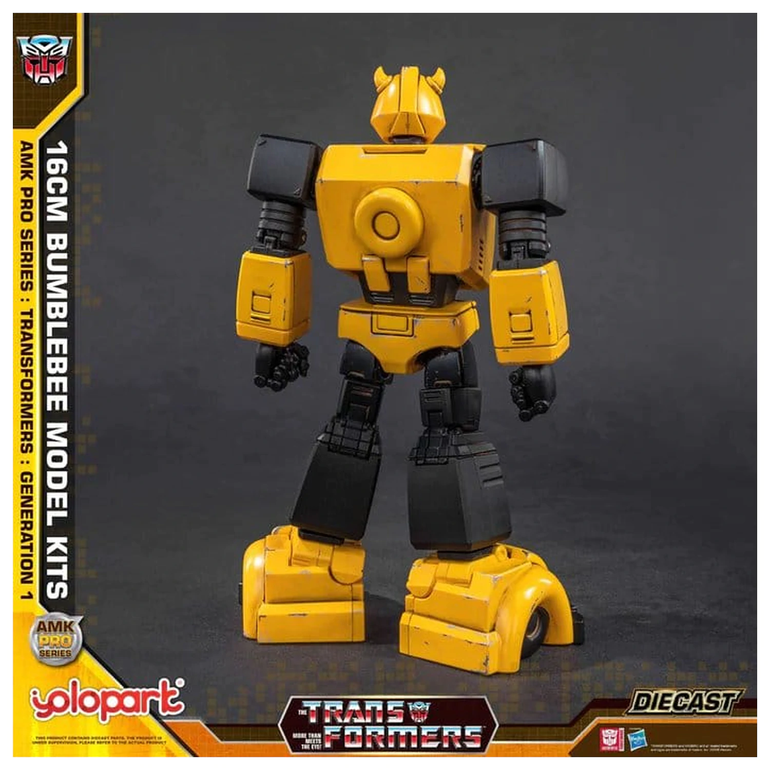 Transformers: Generation One AMK PRO Series komplet za sestavljanje plastičnega modela Bumblebee 16 cm fotografija izdelka