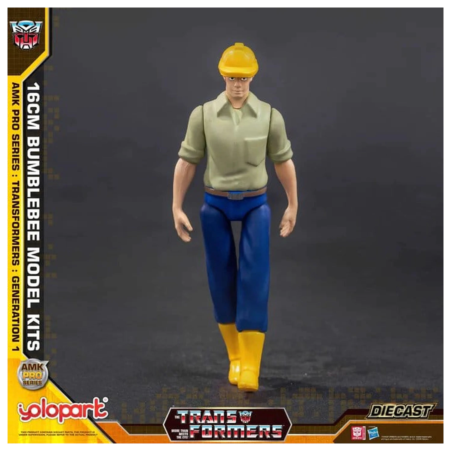 Transformers: Generation One AMK PRO Series komplet za sestavljanje plastičnega modela Bumblebee 16 cm fotografija izdelka