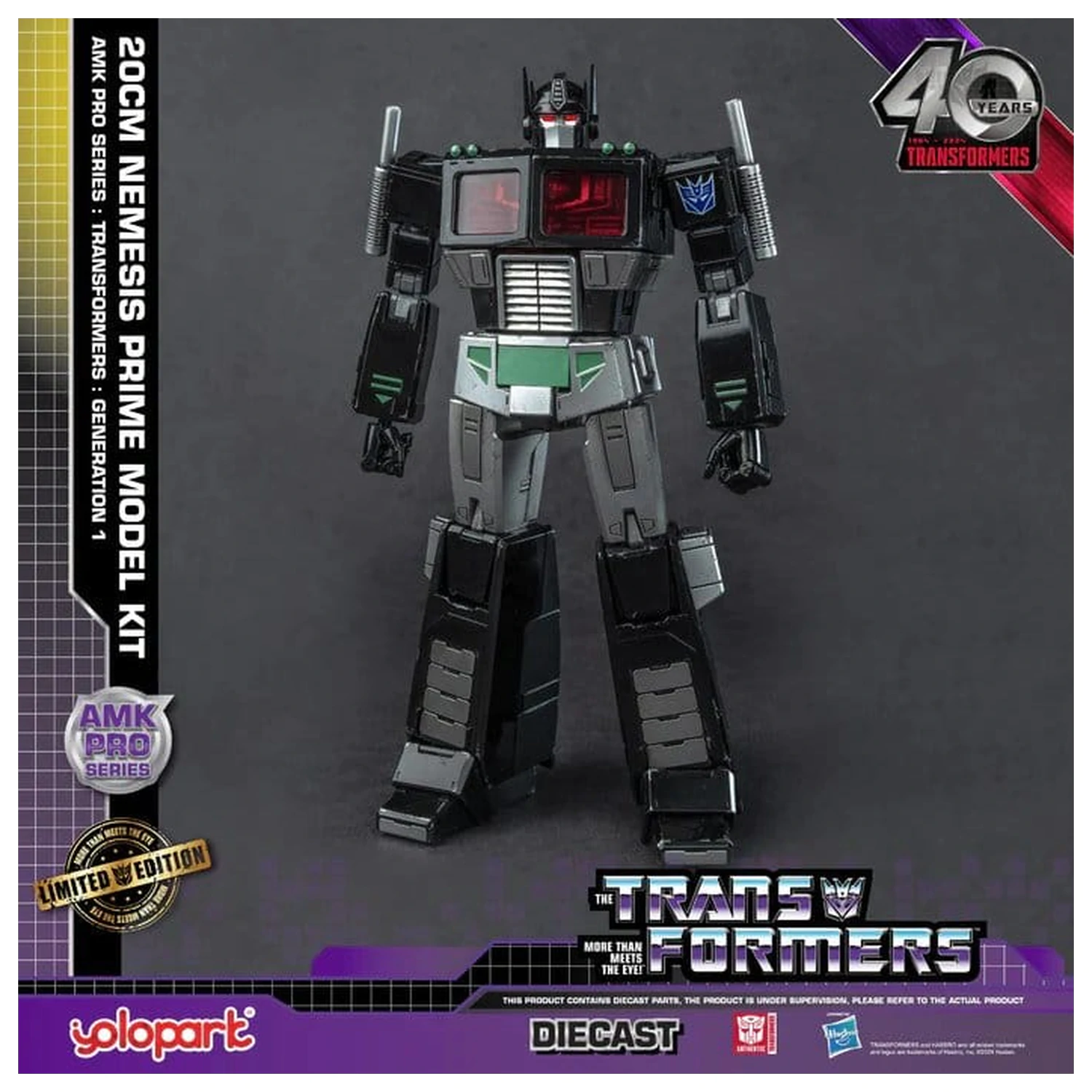 Transformers: Generation One AMK Pro Series model komplet Nemesis Prime 20 cm fotografija izdelka