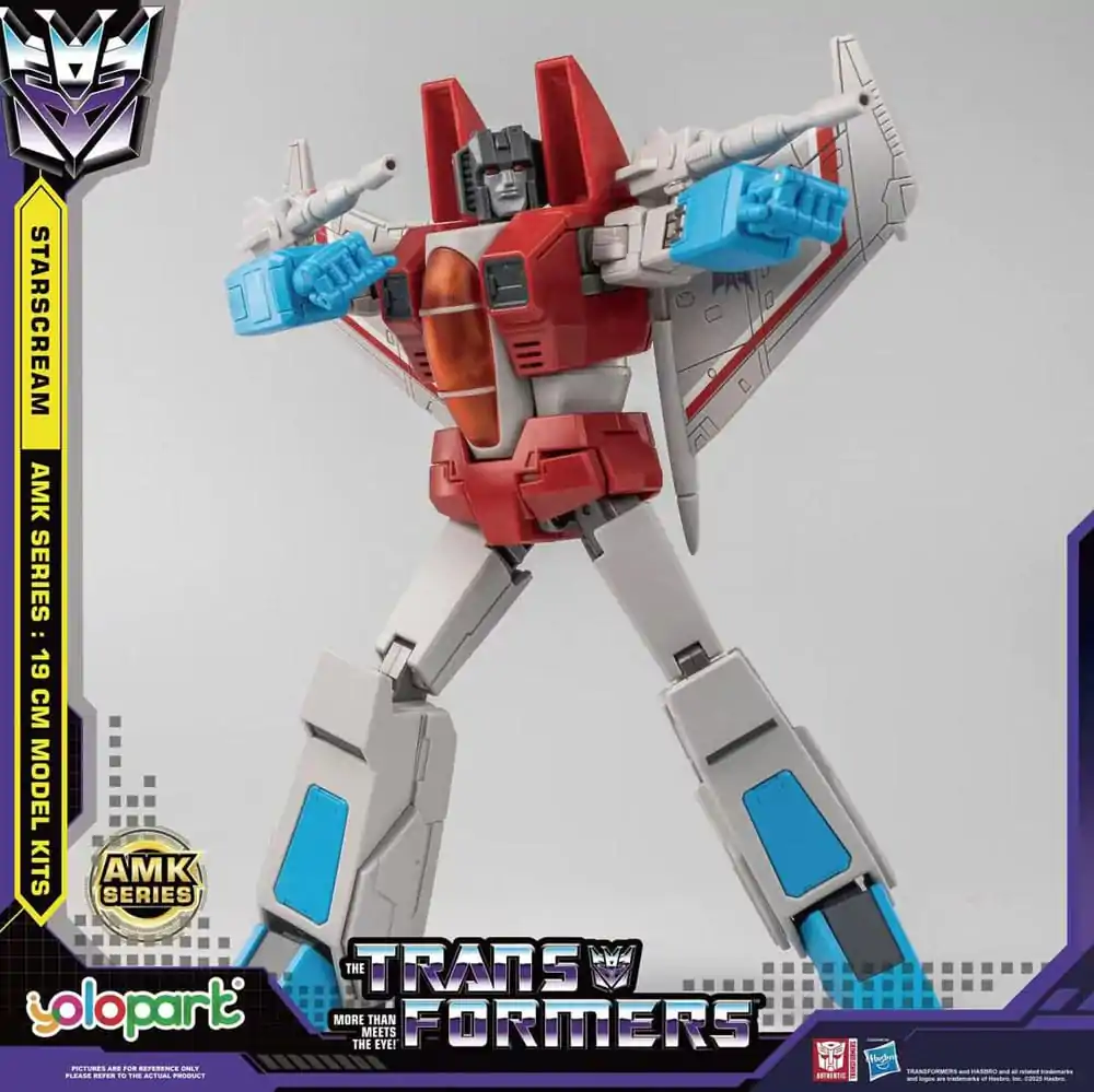 Transformers Generation One AMK Series plastični model komplet Starscream 19 cm fotografija izdelka