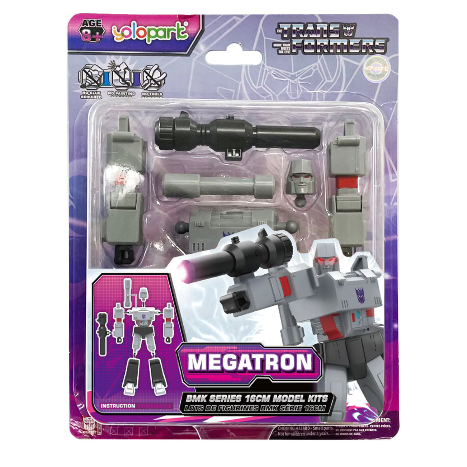 Transformers Generation One BMK Series Model Kit Megatron 16 cm fotografija izdelka