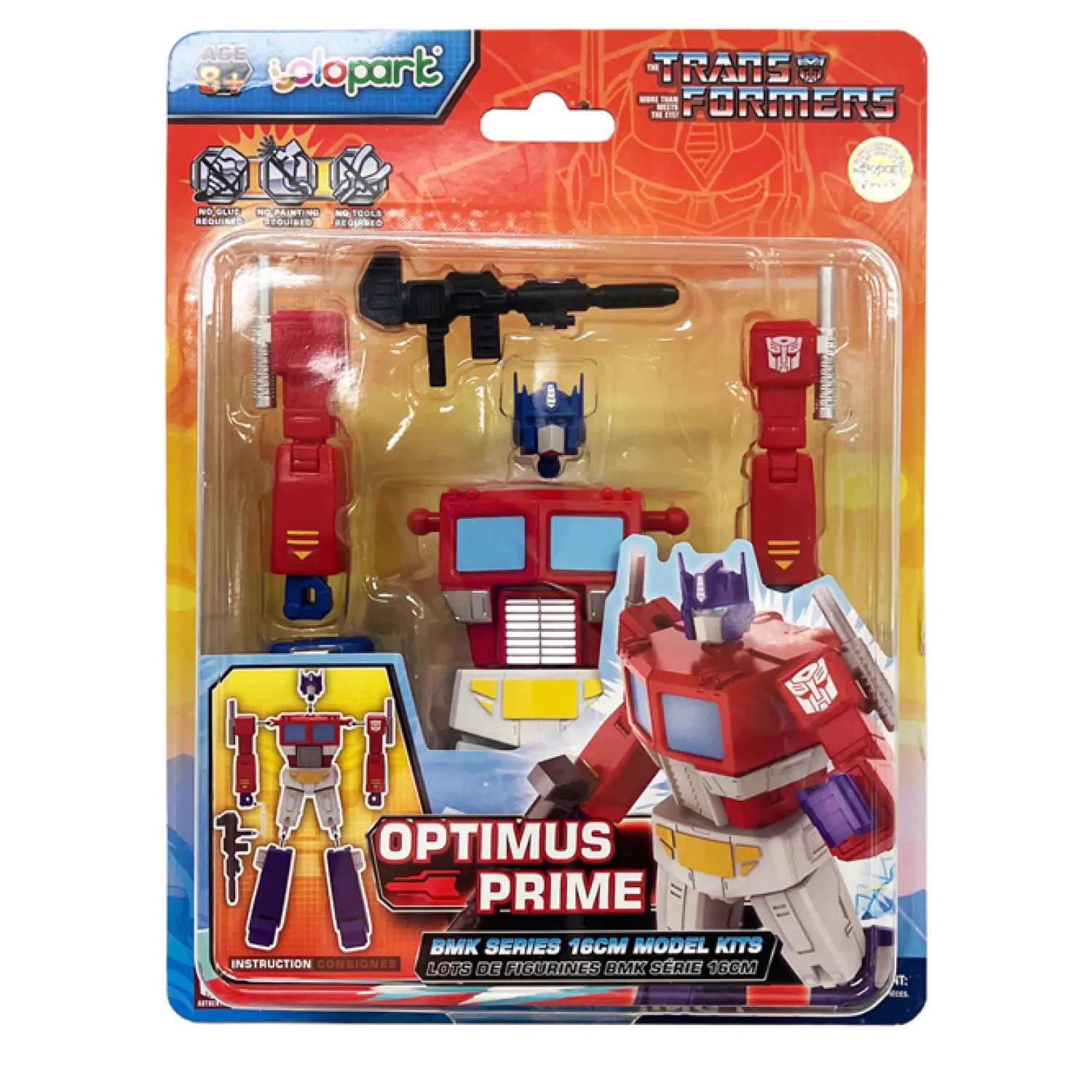 Transformers Generation One BMK Series Komplet modela Optimus Prime 16 cm fotografija izdelka
