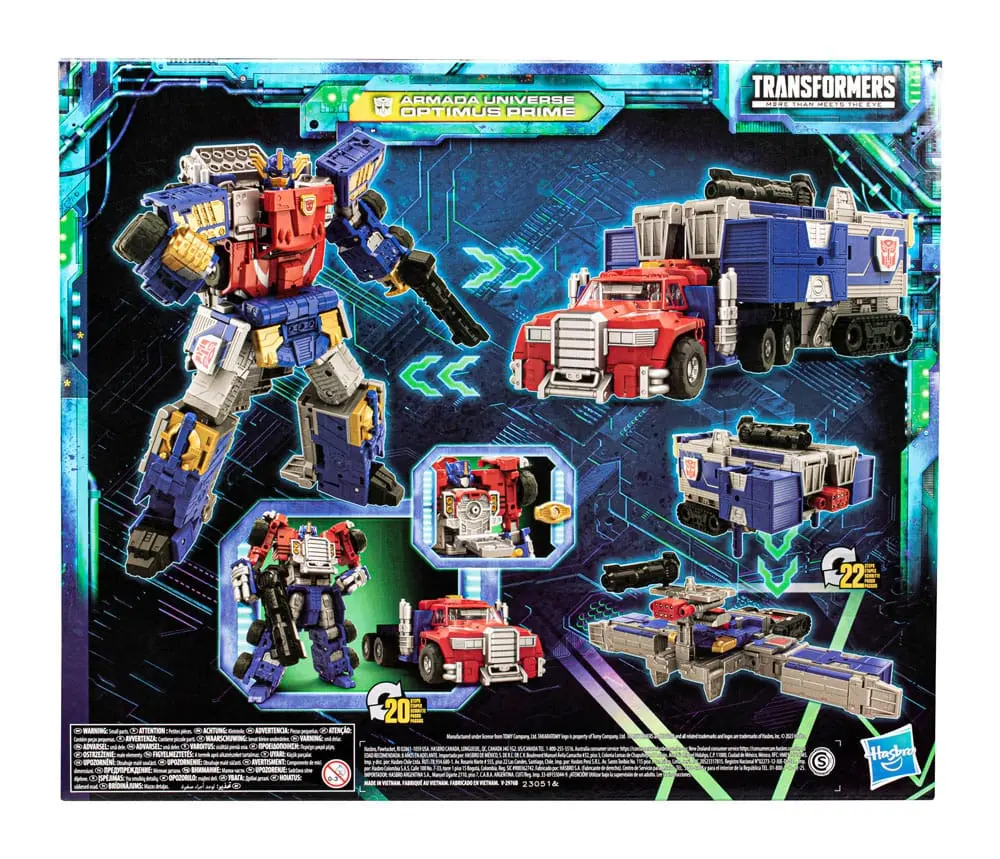 Transformers Generations Legacy Evolution Commander Class Akcijska figura Armada Universe Optimus Prime 19 cm fotografija izdelka