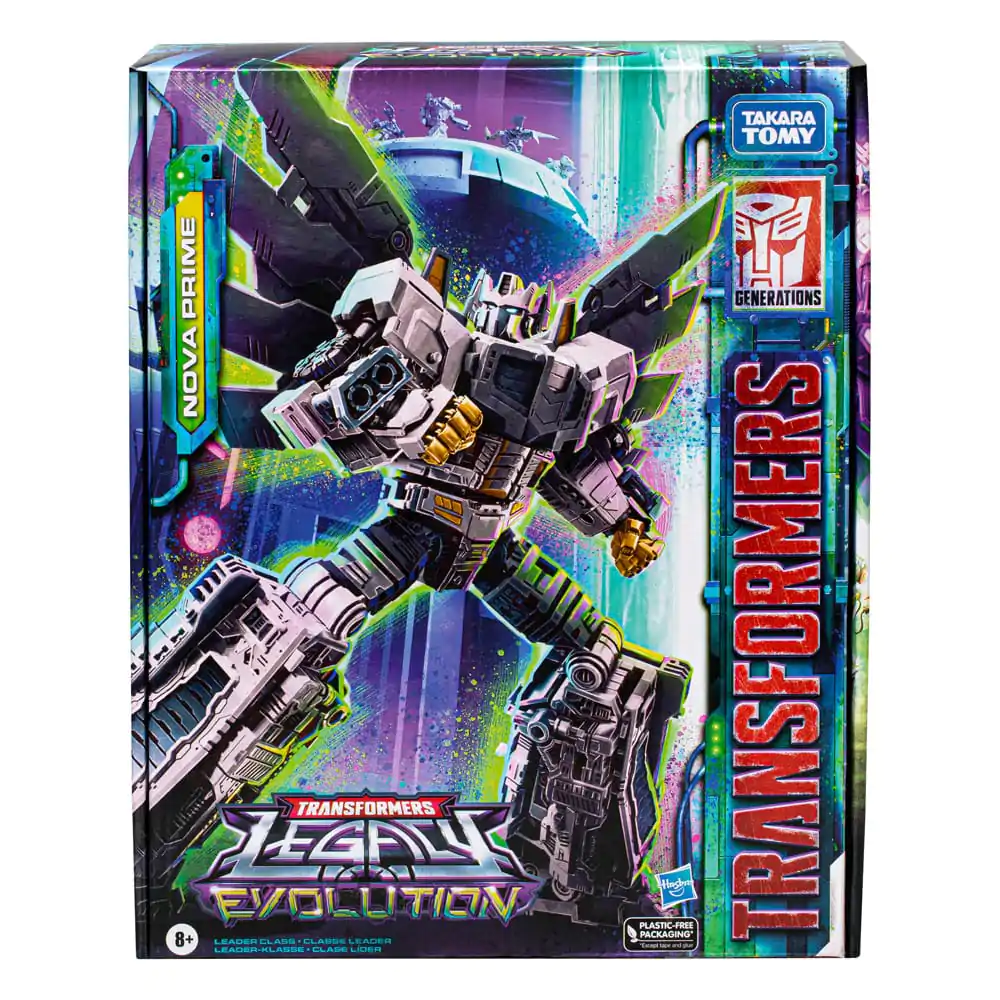 Transformers Generations Legacy Evolution Leader Class Akcijska figura Nova Prime 18 cm fotografija izdelka