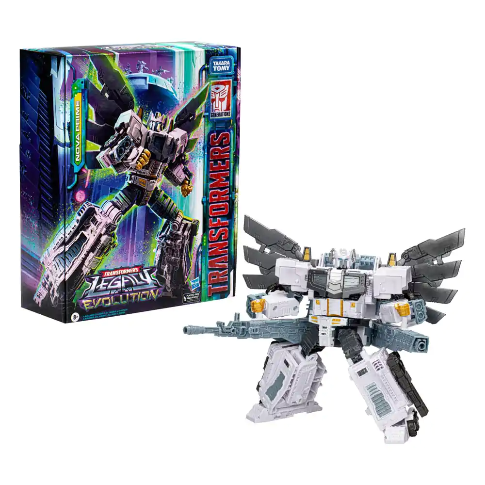 Transformers Generations Legacy Evolution Leader Class Akcijska figura Nova Prime 18 cm fotografija izdelka