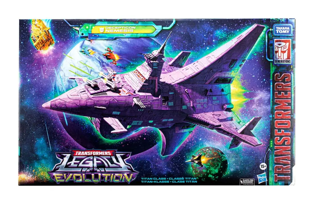 Transformers Generations Legacy Evolution Titan Class Akcijska figura Decepticon Nemesis 60 cm fotografija izdelka