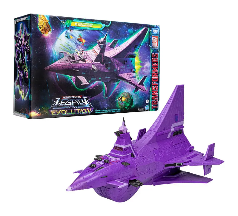 Transformers Generations Legacy Evolution Titan Class Akcijska figura Decepticon Nemesis 60 cm fotografija izdelka