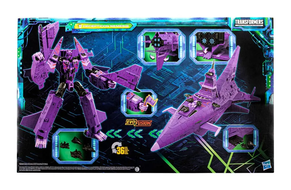 Transformers Generations Legacy Evolution Titan Class Akcijska figura Decepticon Nemesis 60 cm fotografija izdelka