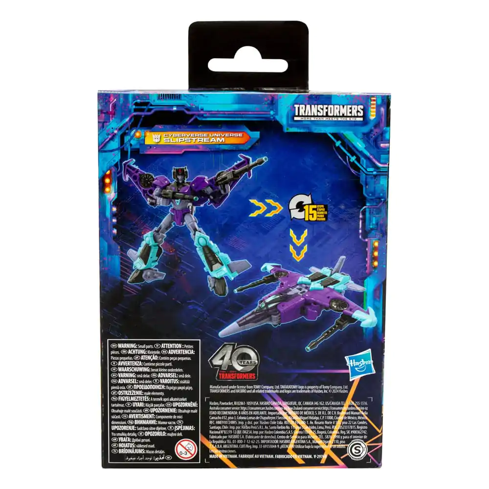 Transformers Generations Legacy United Deluxe Class akcijska figura Cyberverse Universe Slipstream 14 cm fotografija izdelka