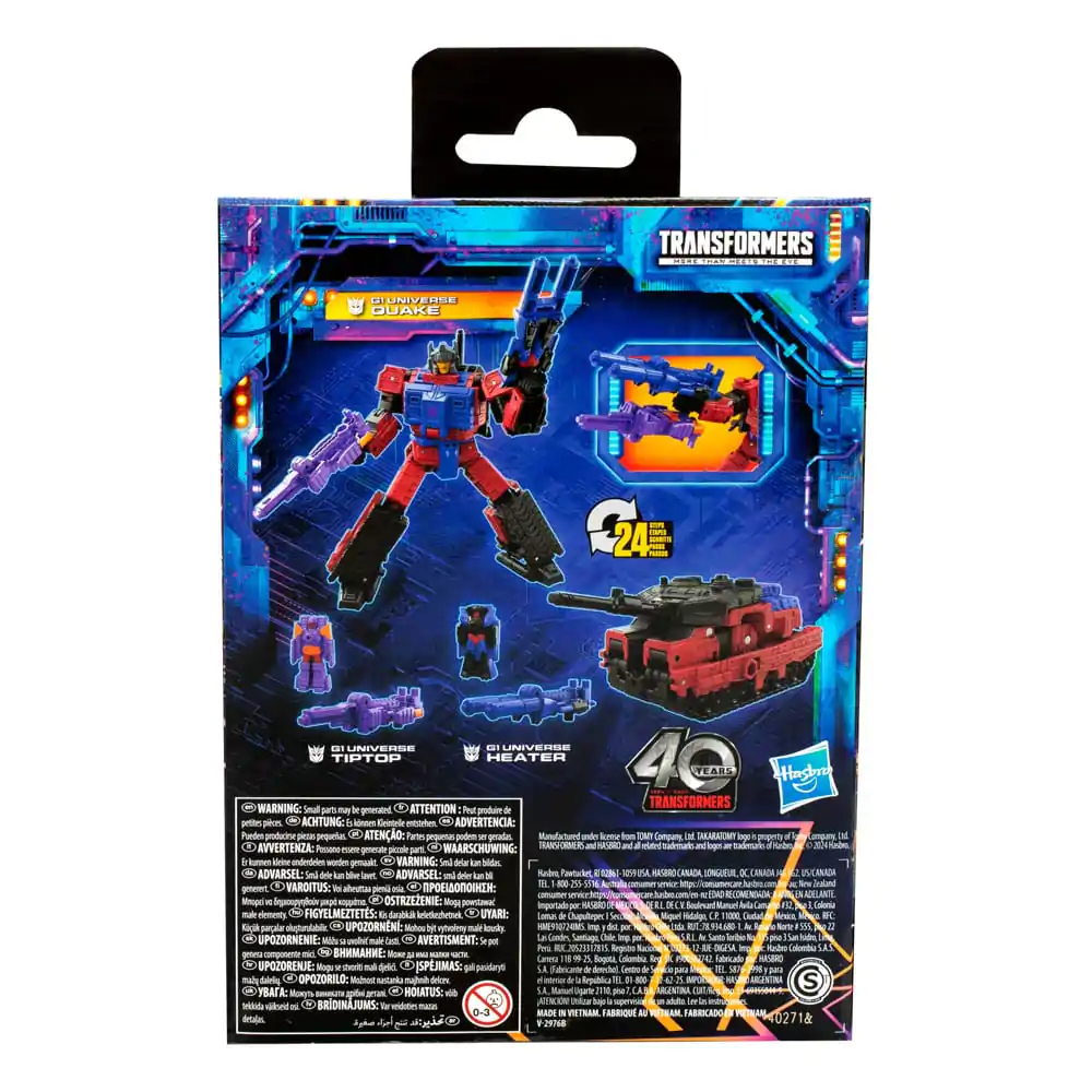 Transformers Generations Legacy United Deluxe Class akcijska figura G1 Universe Quake 14 cm fotografija izdelka