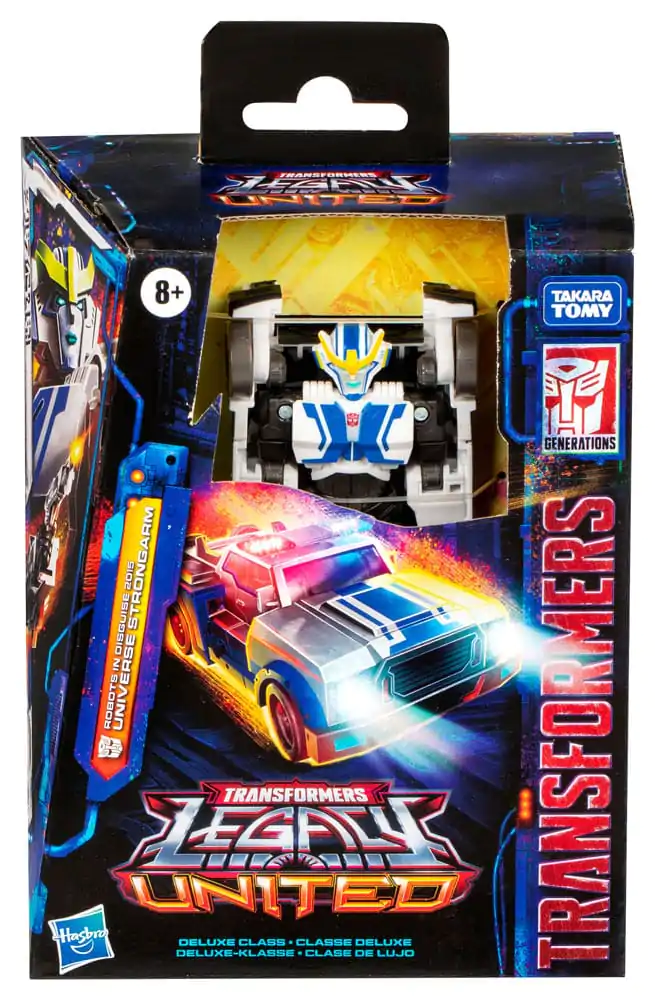 Transformers Generations Legacy United Deluxe Class Akcijska figura Robots in Disguise 2015 Universe Strongarm 14 cm fotografija izdelka