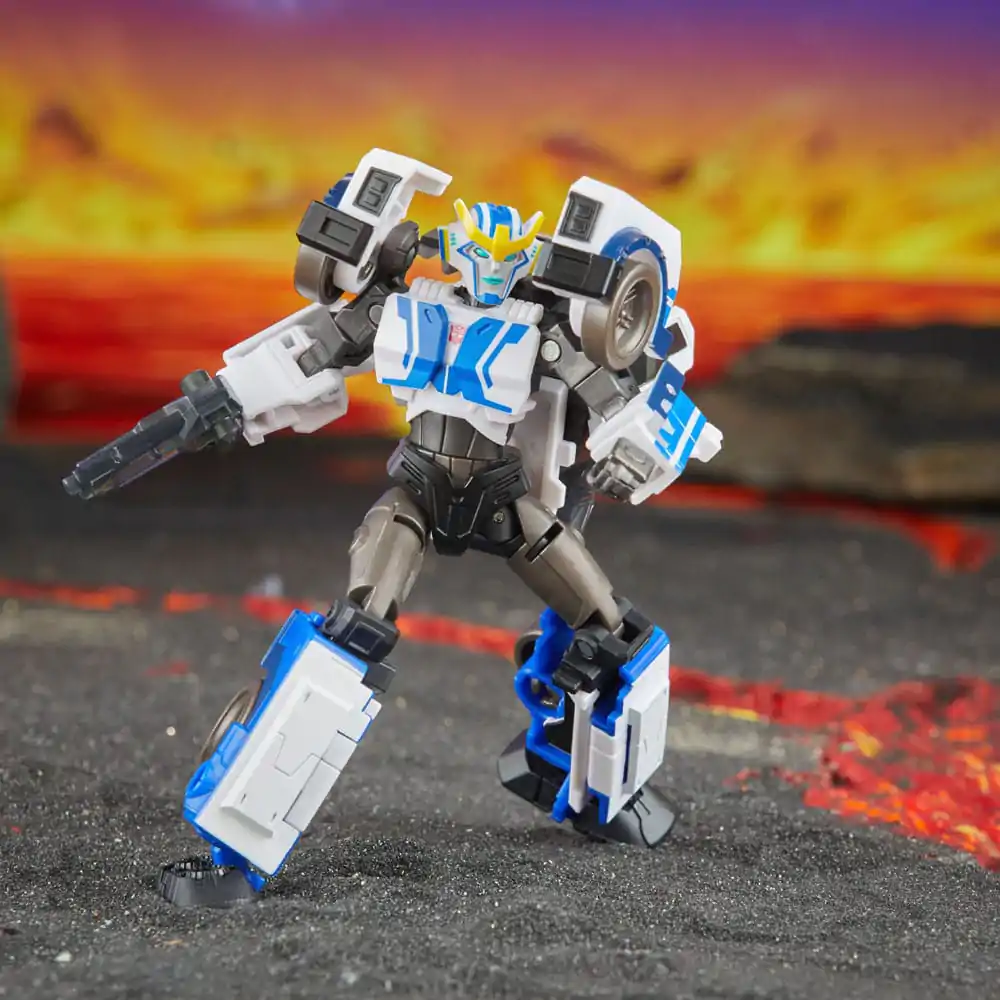 Transformers Generations Legacy United Deluxe Class Akcijska figura Robots in Disguise 2015 Universe Strongarm 14 cm fotografija izdelka