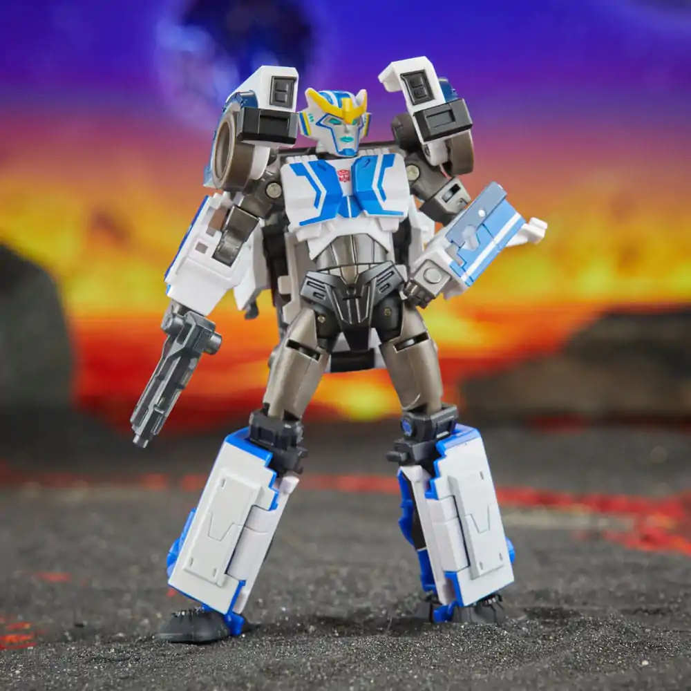 Transformers Generations Legacy United Deluxe Class Akcijska figura Robots in Disguise 2015 Universe Strongarm 14 cm fotografija izdelka