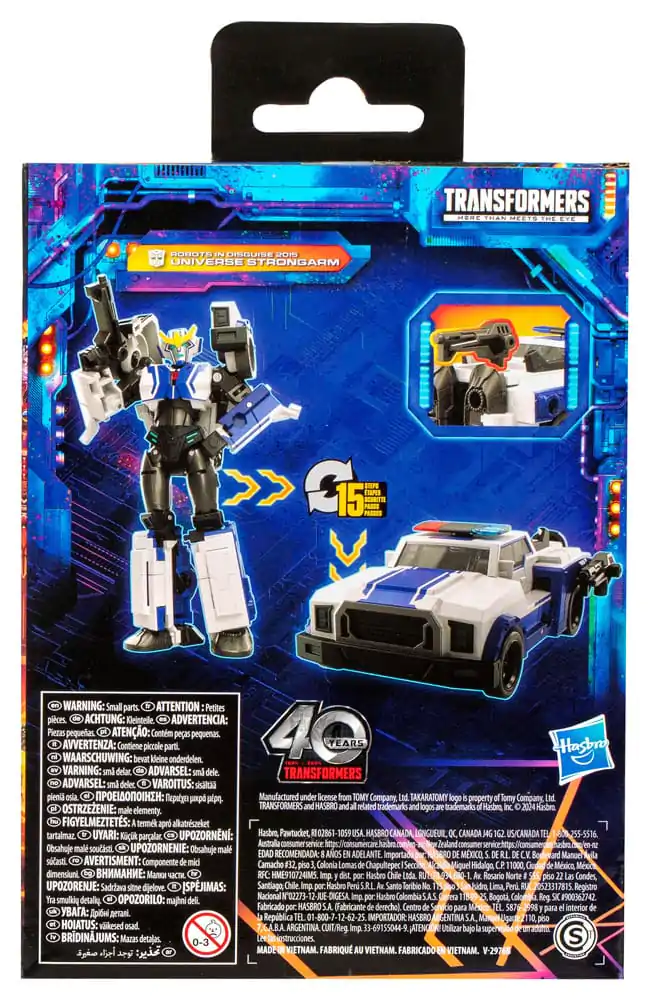 Transformers Generations Legacy United Deluxe Class Akcijska figura Robots in Disguise 2015 Universe Strongarm 14 cm fotografija izdelka