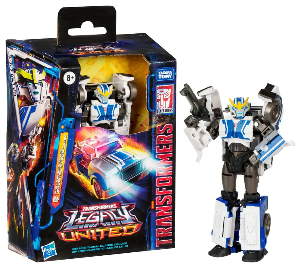 Transformers Generations Legacy United Deluxe Class Akcijska figura Robots in Disguise 2015 Universe Strongarm 14 cm fotografija izdelka